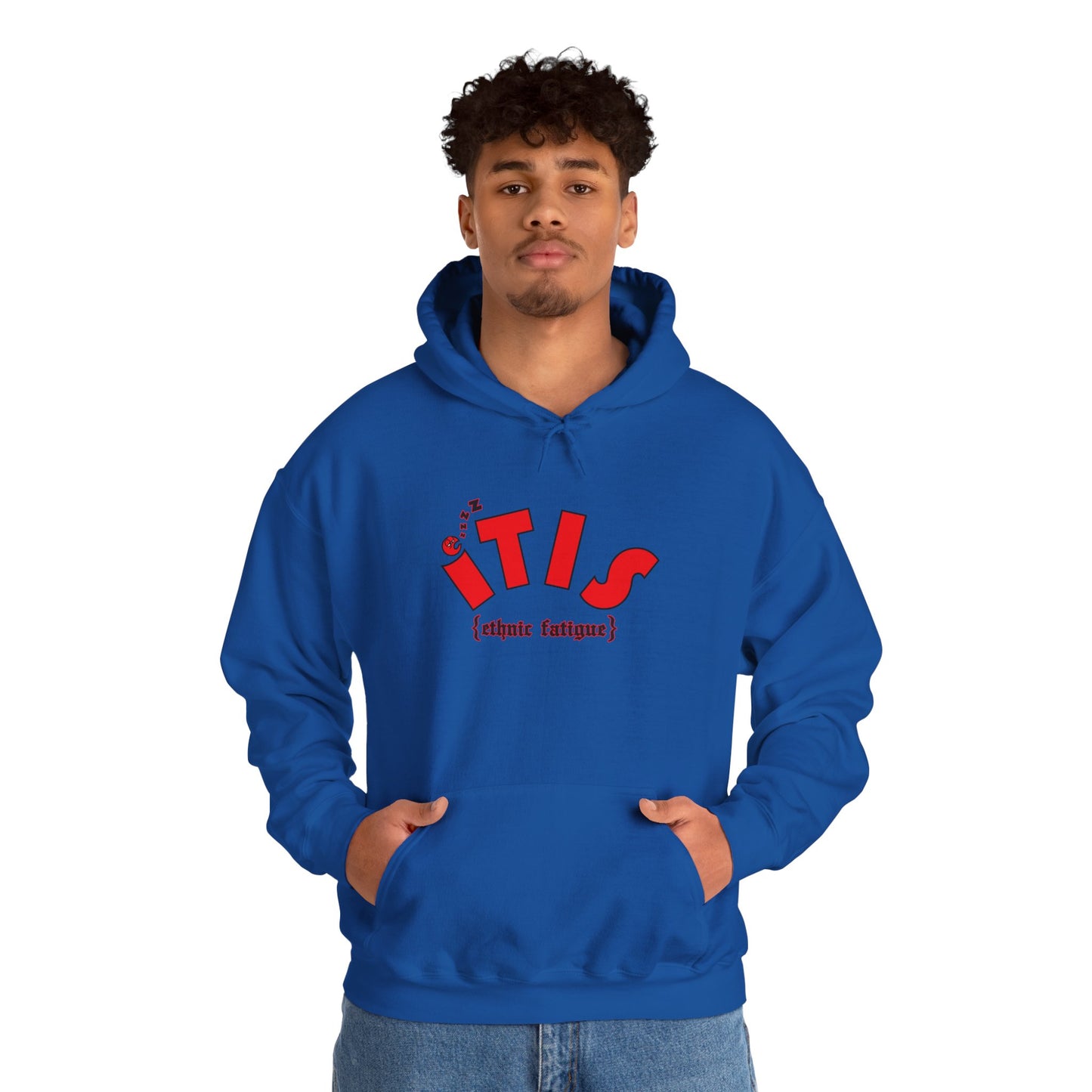 L.O.E.F ITIS Unisex Hooded Sweatshirt (Red)