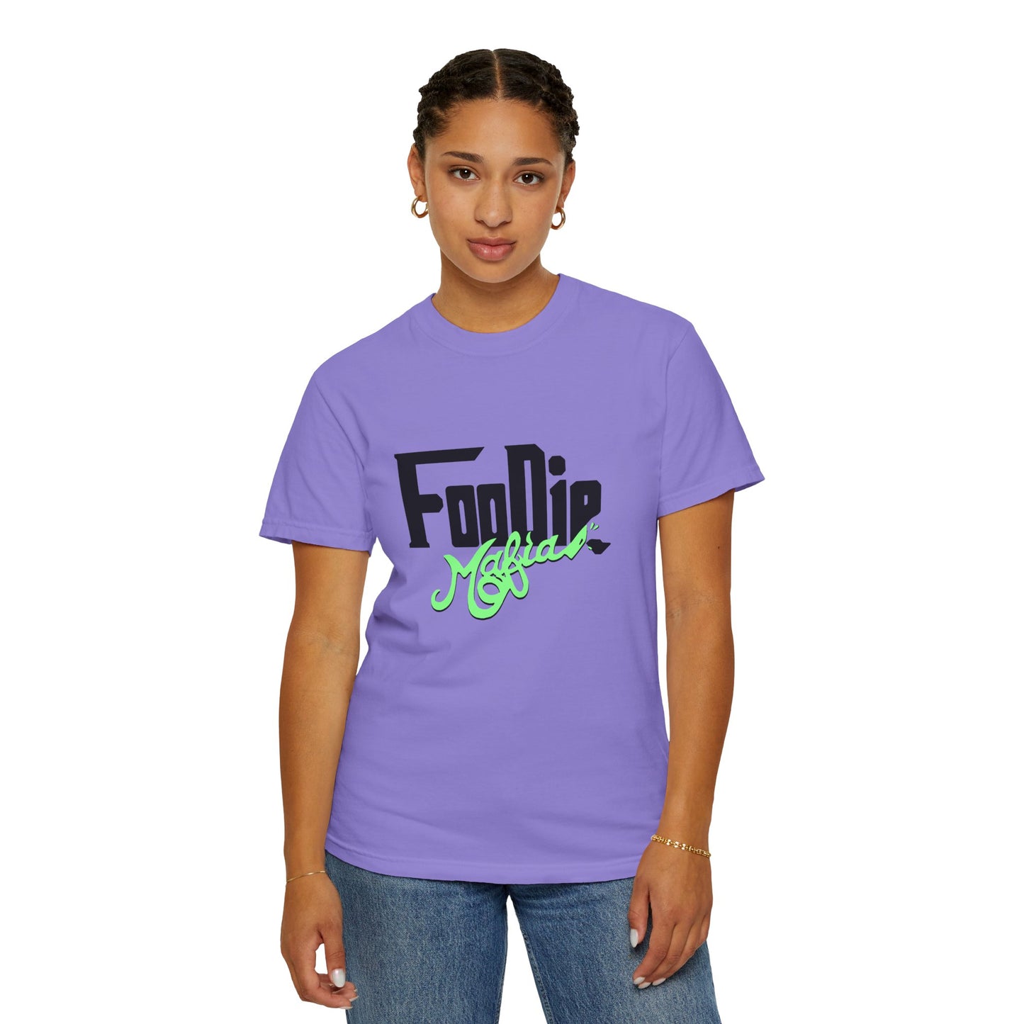 L.O.E.F Foodie Mafia Unisex Tee shirt (Mint Green)