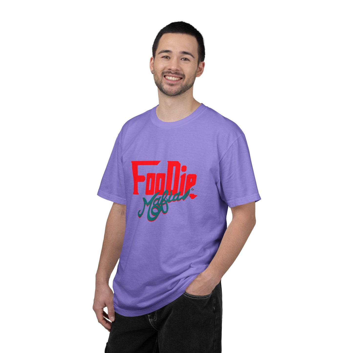 L.O.E.F Red Foodie Mafia Unisex Tee Shirt (Teal)