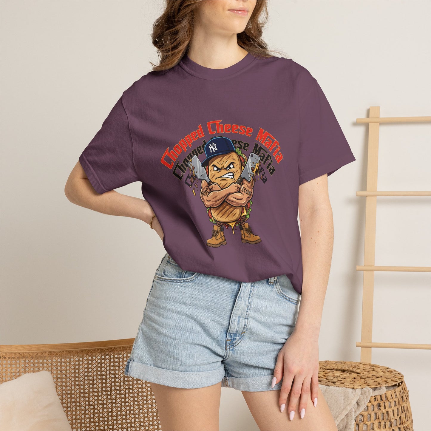 L.O.E.F Chopped Cheese Mafia Unisex Tee Shirt