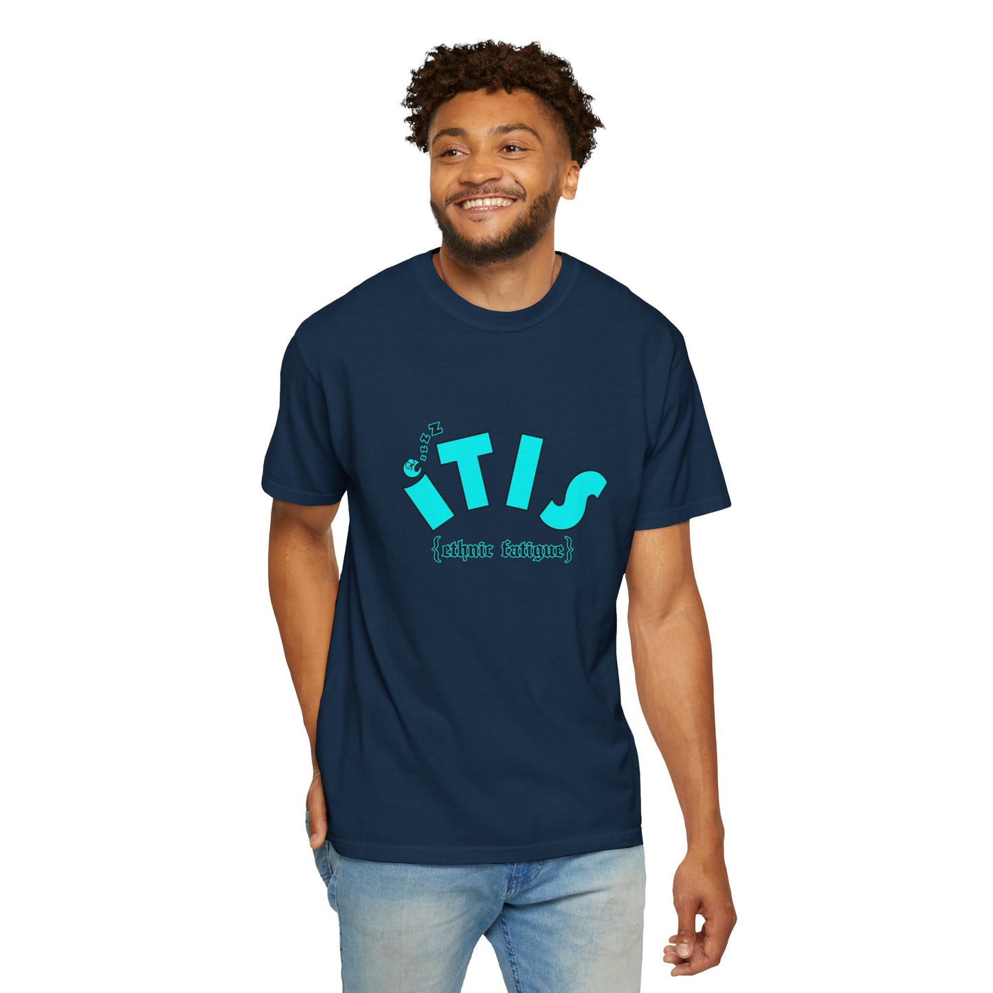 L.O.E.F ITIS Unisex Tee shirt (Blue)