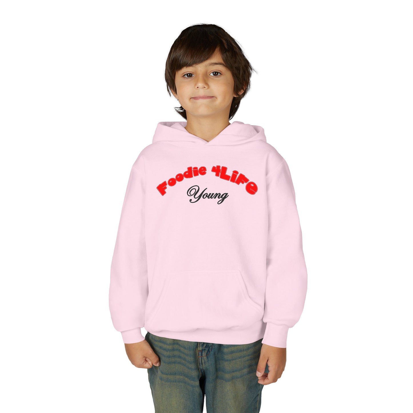L.O.E.F Foodie 4Life Young Hoodie (Fiery Red)
