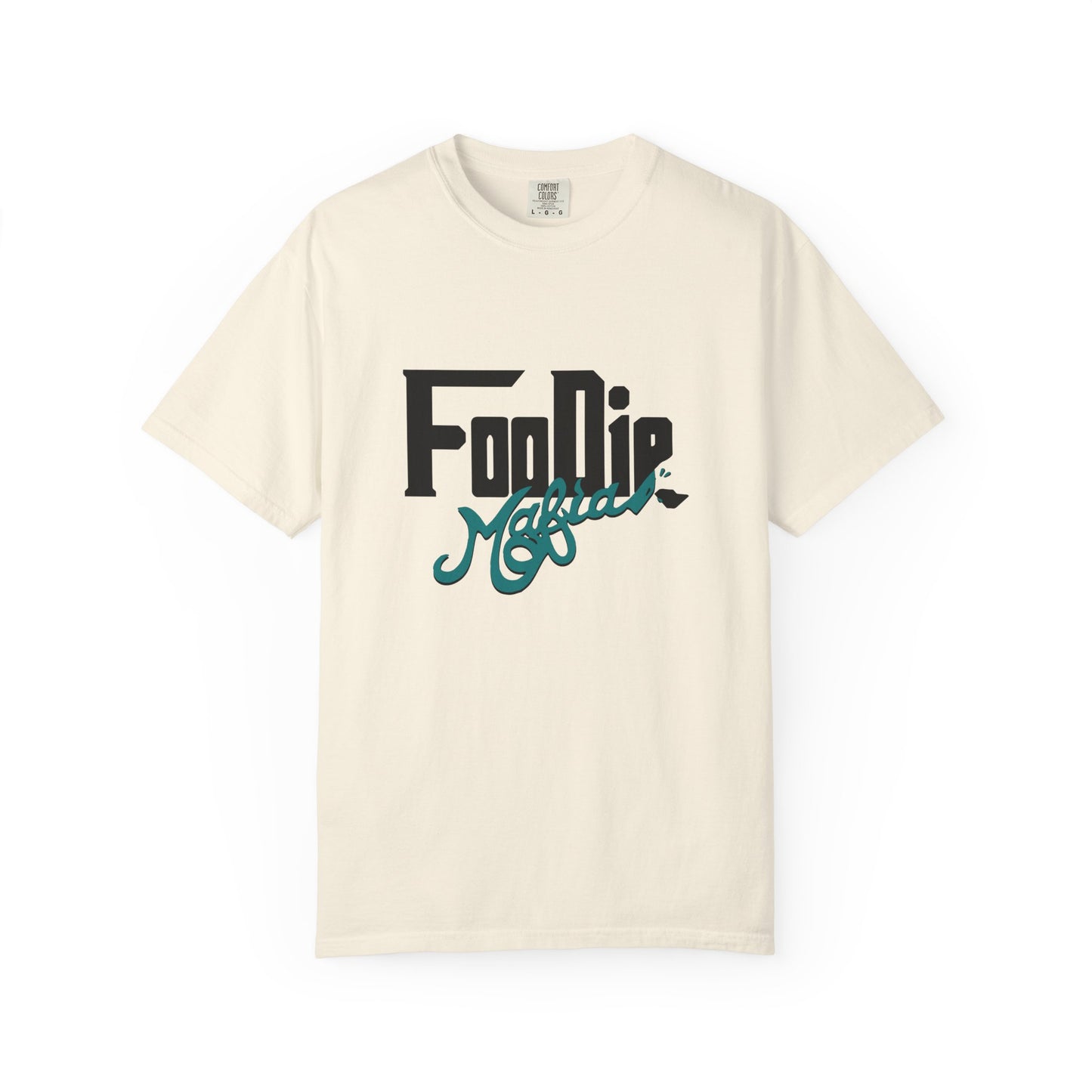 L.O.E.F Foodie Mafia Unisex Tee shirt (Teal)