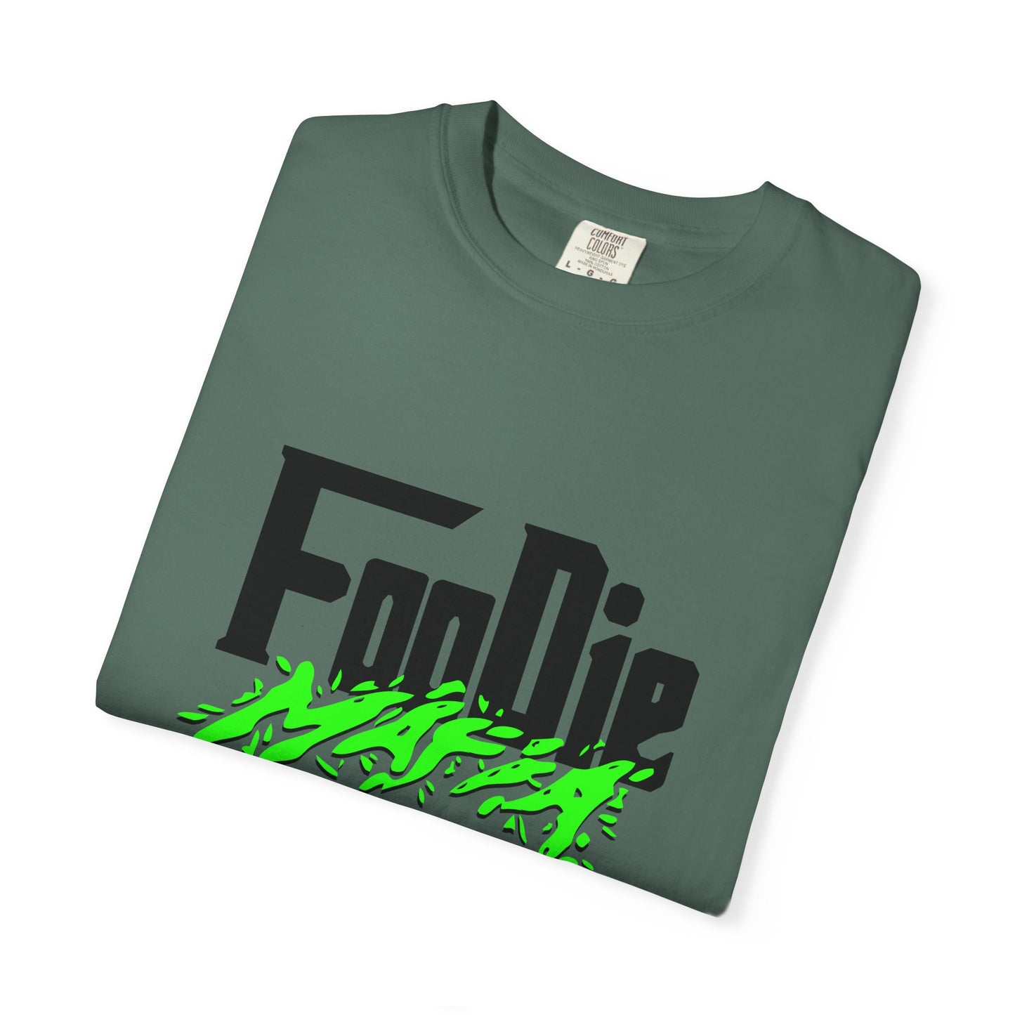 L.O.E.F Foodie Mafia Tee Shirt (Neon Green)