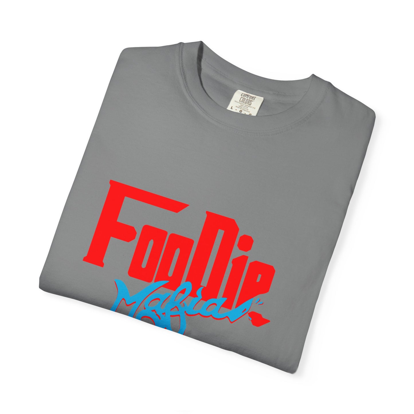 L.O.E.F Red Foodie Mafia Unisex Tee Shirt (Sky Blue)