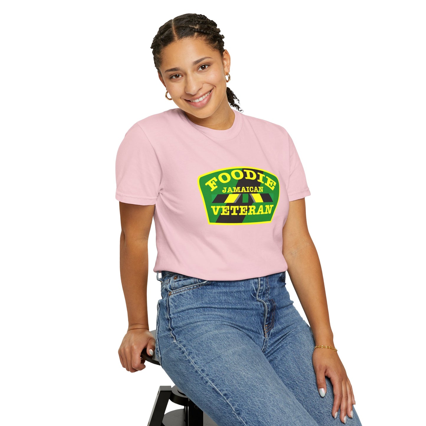 L.O.E.F Foodie Veteran Jamaican Unisex Tee Shirt
