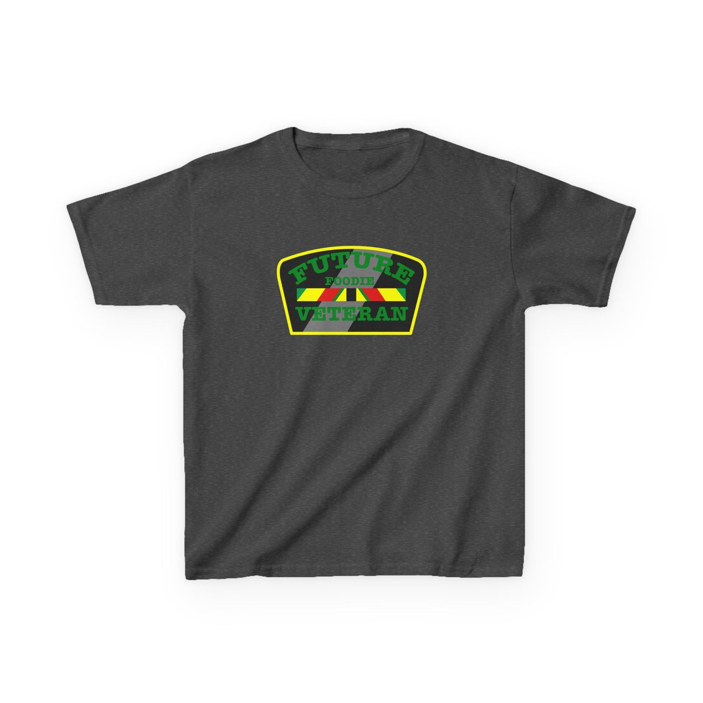 L.O.E.F Future Foodie Veteran Kids Tee Shirt (Green)
