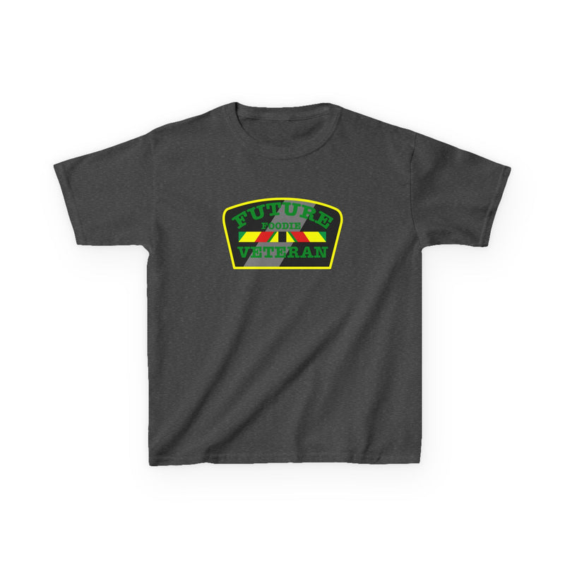 L.O.E.F Future Foodie Veteran Kids Tee Shirt (Green)