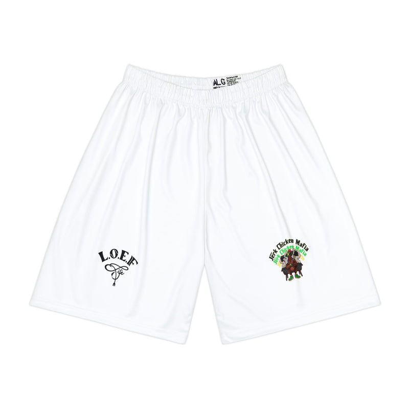L.O.E.F Jerk Chicken Mafia Men Athletic Shorts