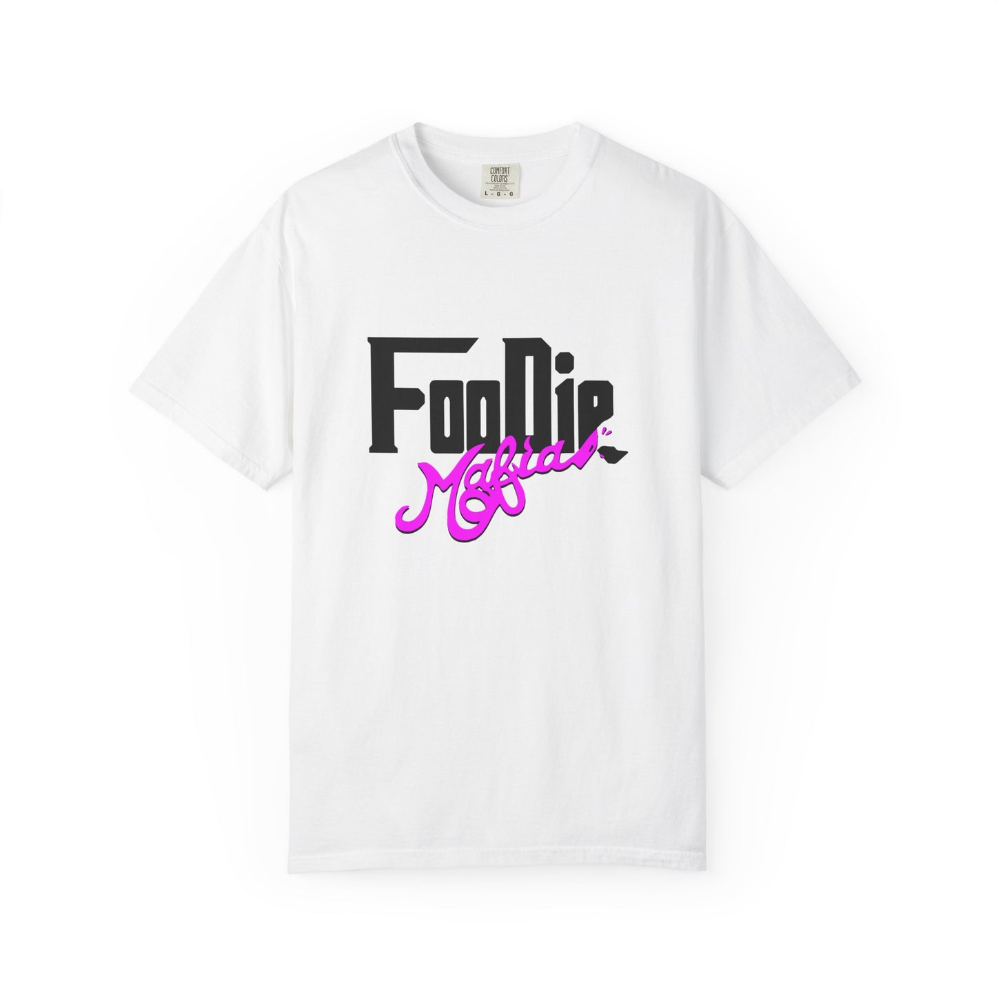 L.O.E.F Foodie Mafia Unisex Tee Shirt (Bright Purple)