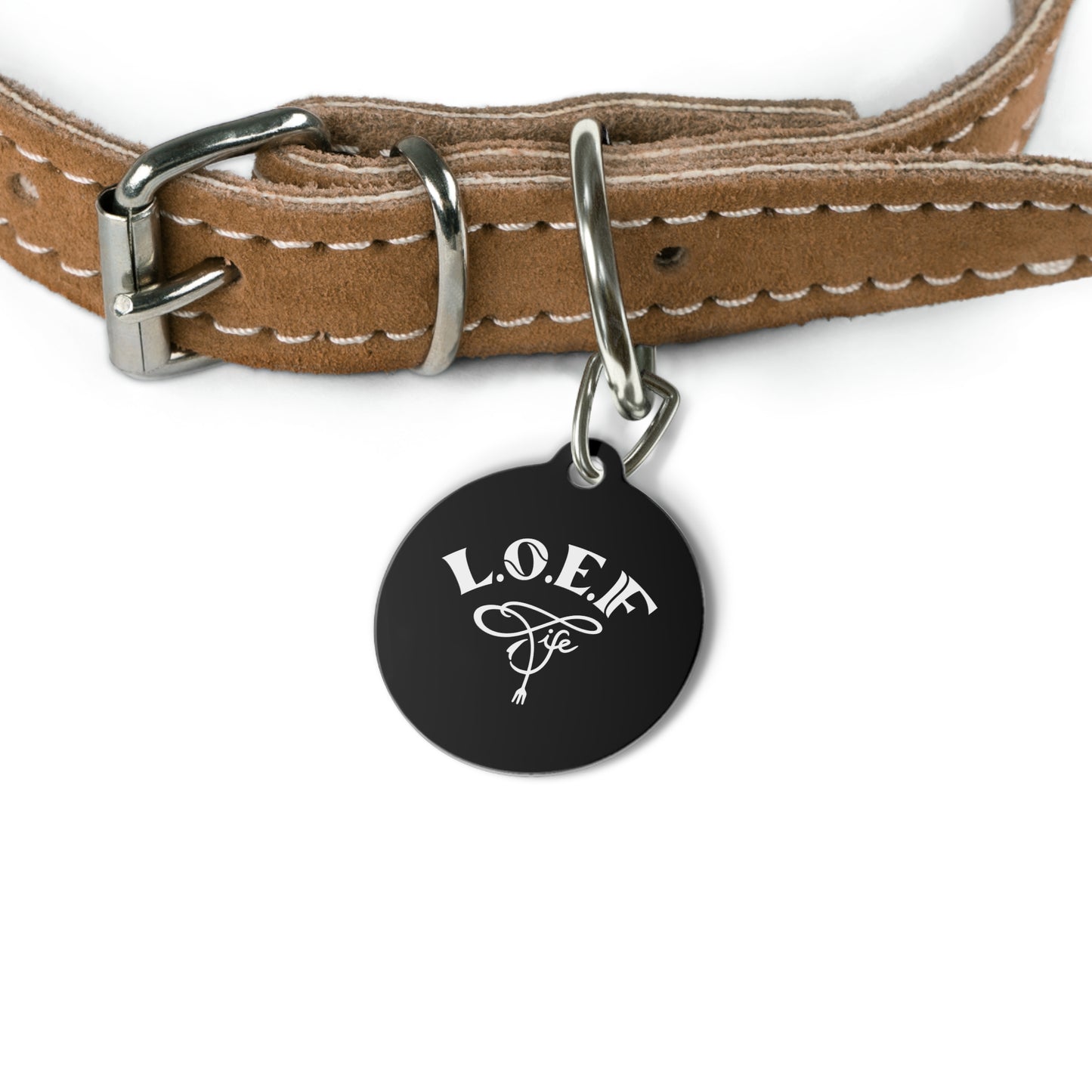 L.O.E.F Pet Tag