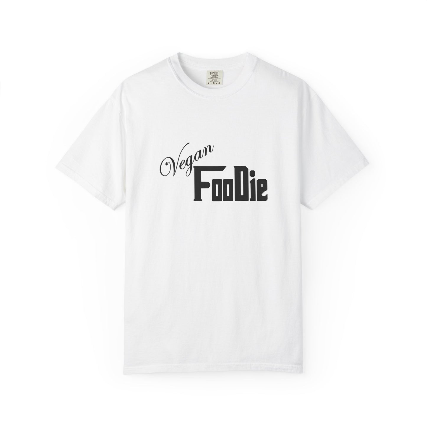 L.O.E.F Unisex Vegan Foodie Tee Shirt (Black)