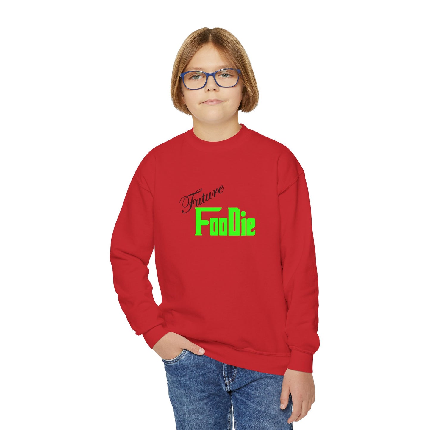 L.O.E.F Young Foodie Youth Sweatshirt (Neon Green)