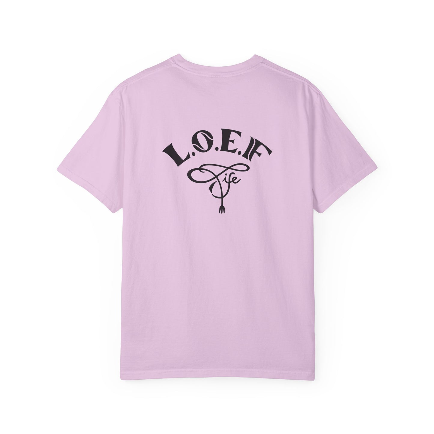 L.O.E.F Foodie Unisex Tee Shirt (Deep Purple)