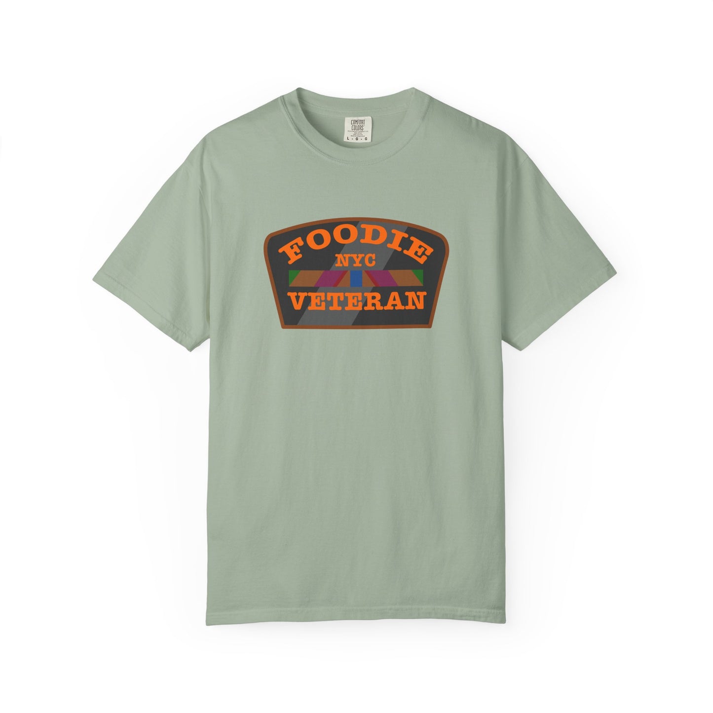 L.O.E.F Foodie Veteran NYC Unisex Tee Shirt (Orange)