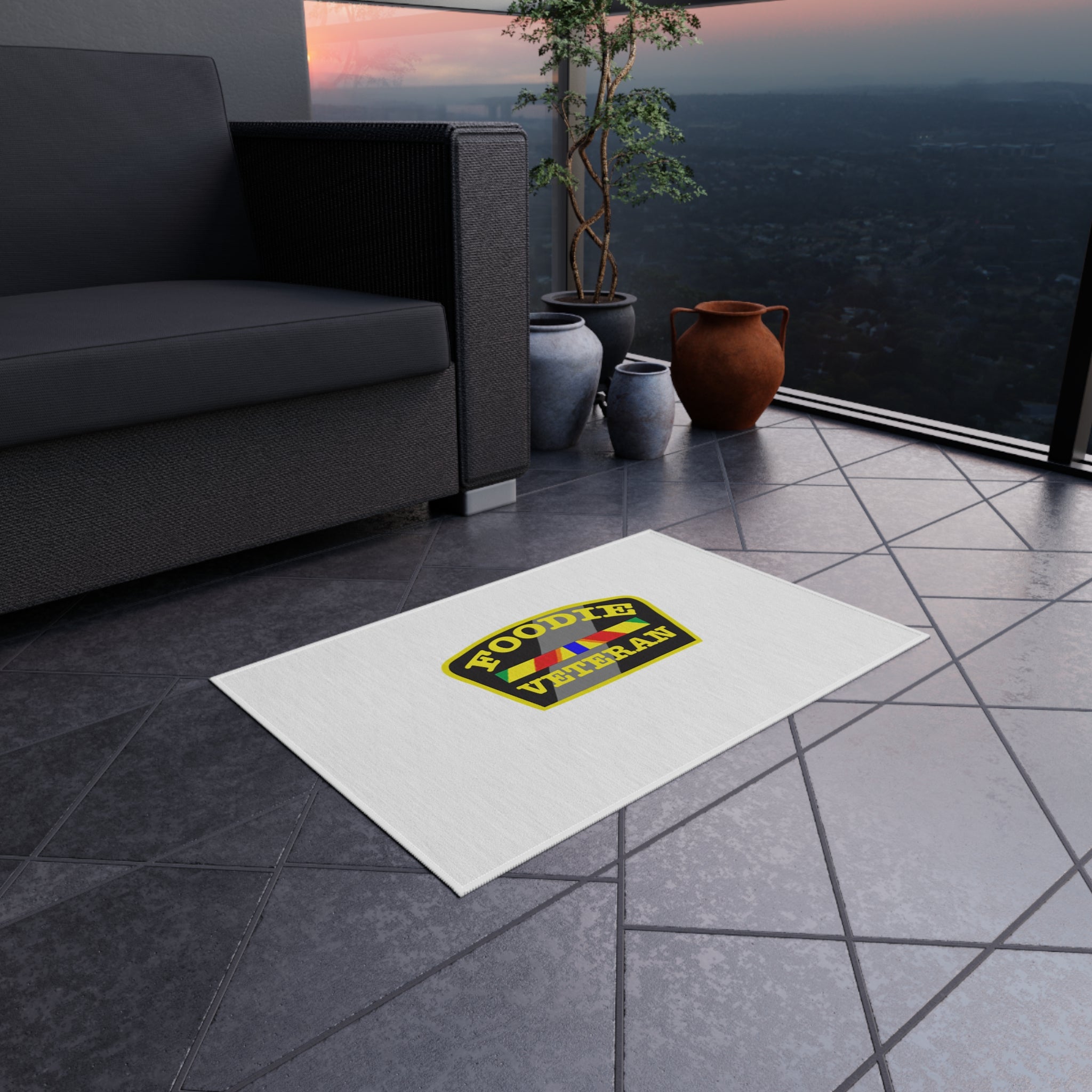 Outdoor Patio Rug | Non Slip Rug | L.O.E.F. - LIFE