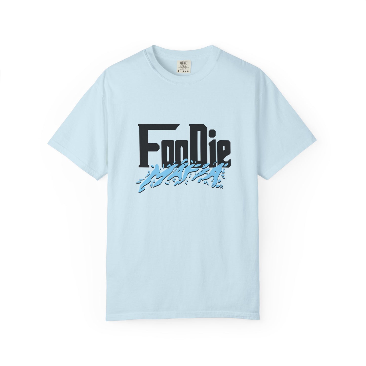 L.O.E.F Foodie Mafia Unisex Tee Shirt (Baby Blue)