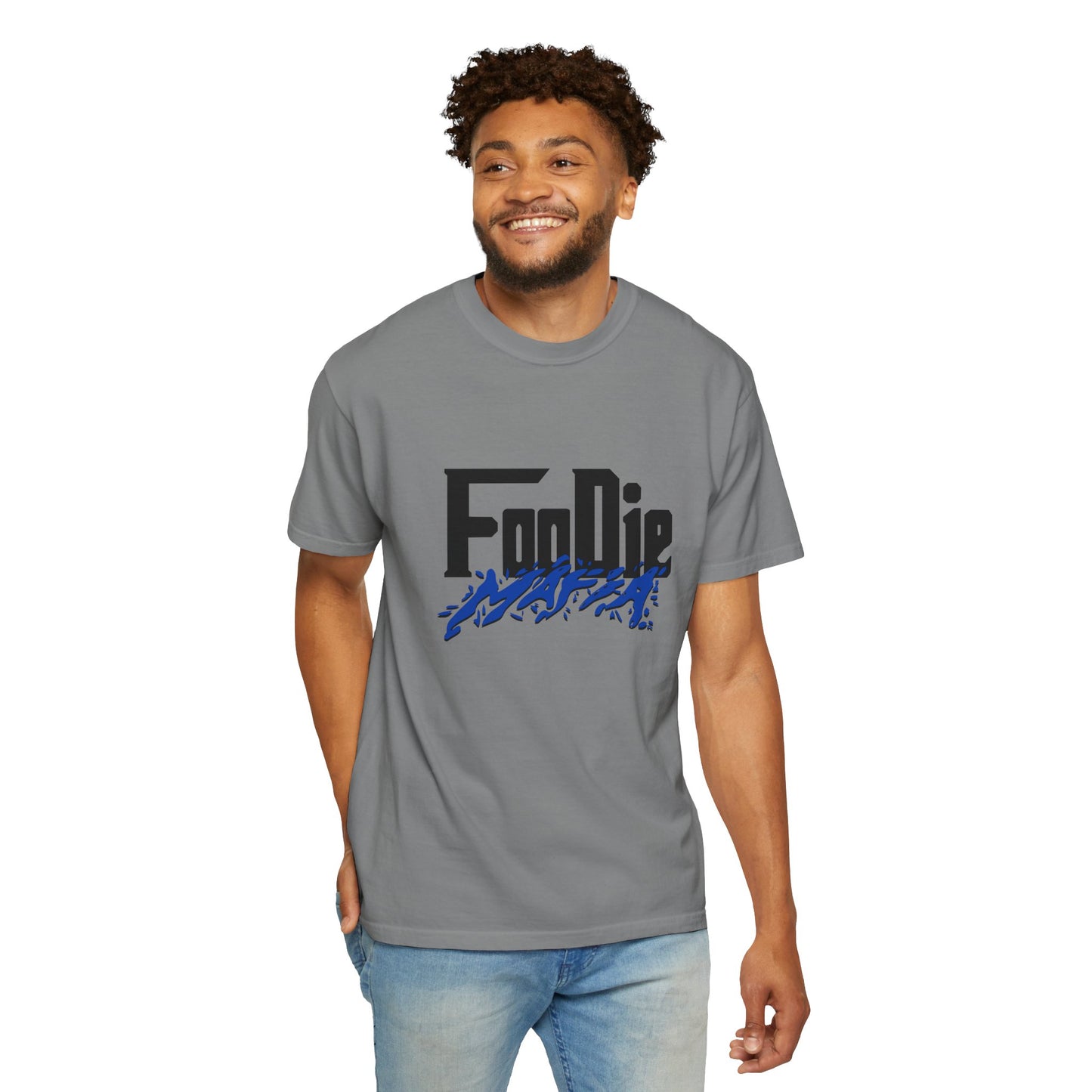 L.O.E.F Foodie Mafia Tee Shirt (Cobalt Blue)