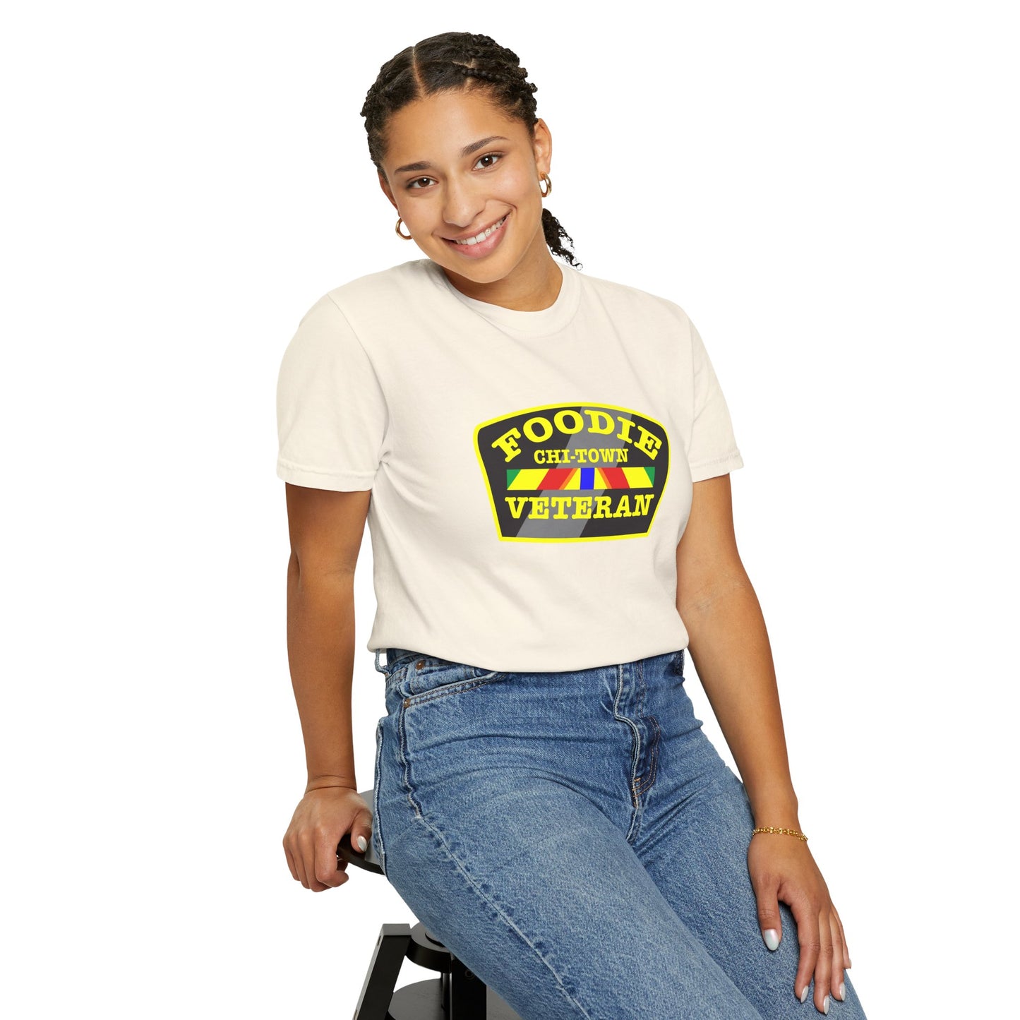 L.O.E.F Foodie Veteran CHI-TOWN Unisex Tee Shirt