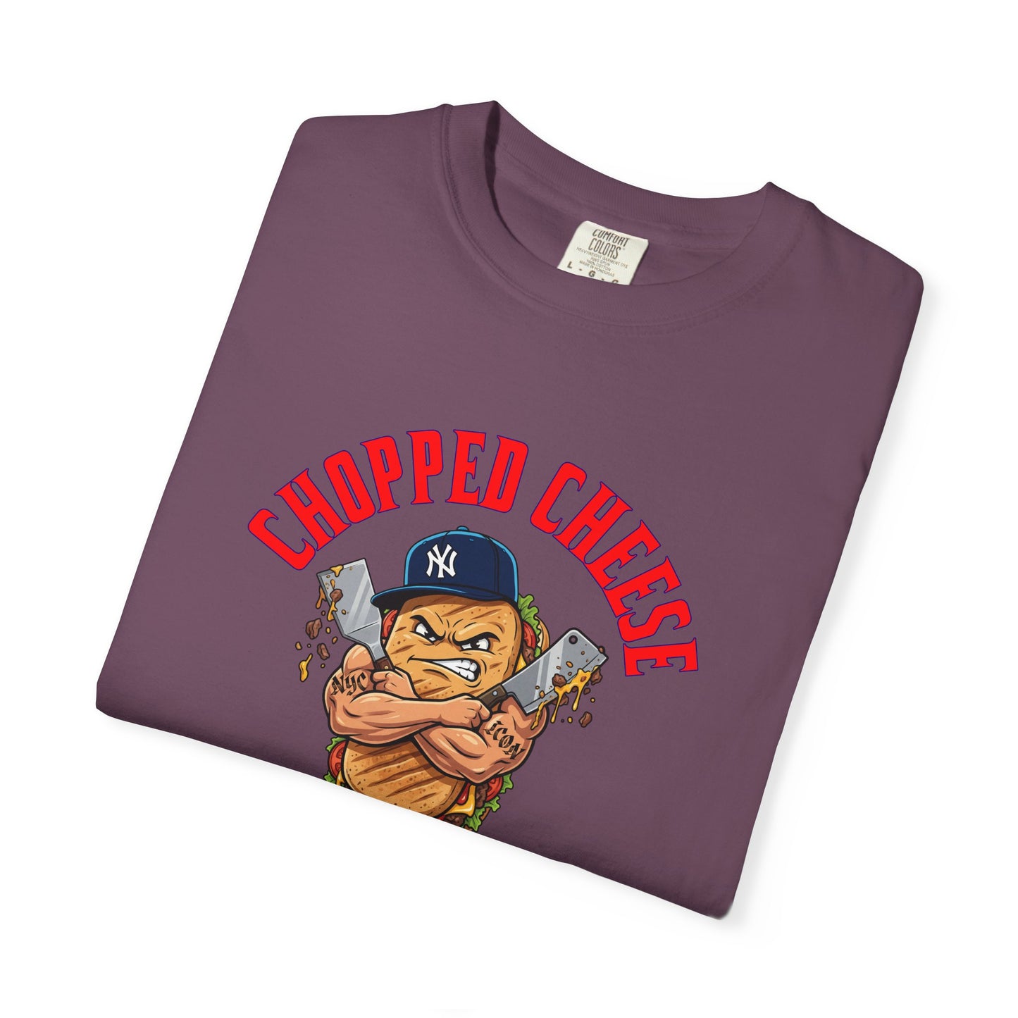 L.O.E.F Mafia Chopped Cheese Unisex Tee Shirt (Red)