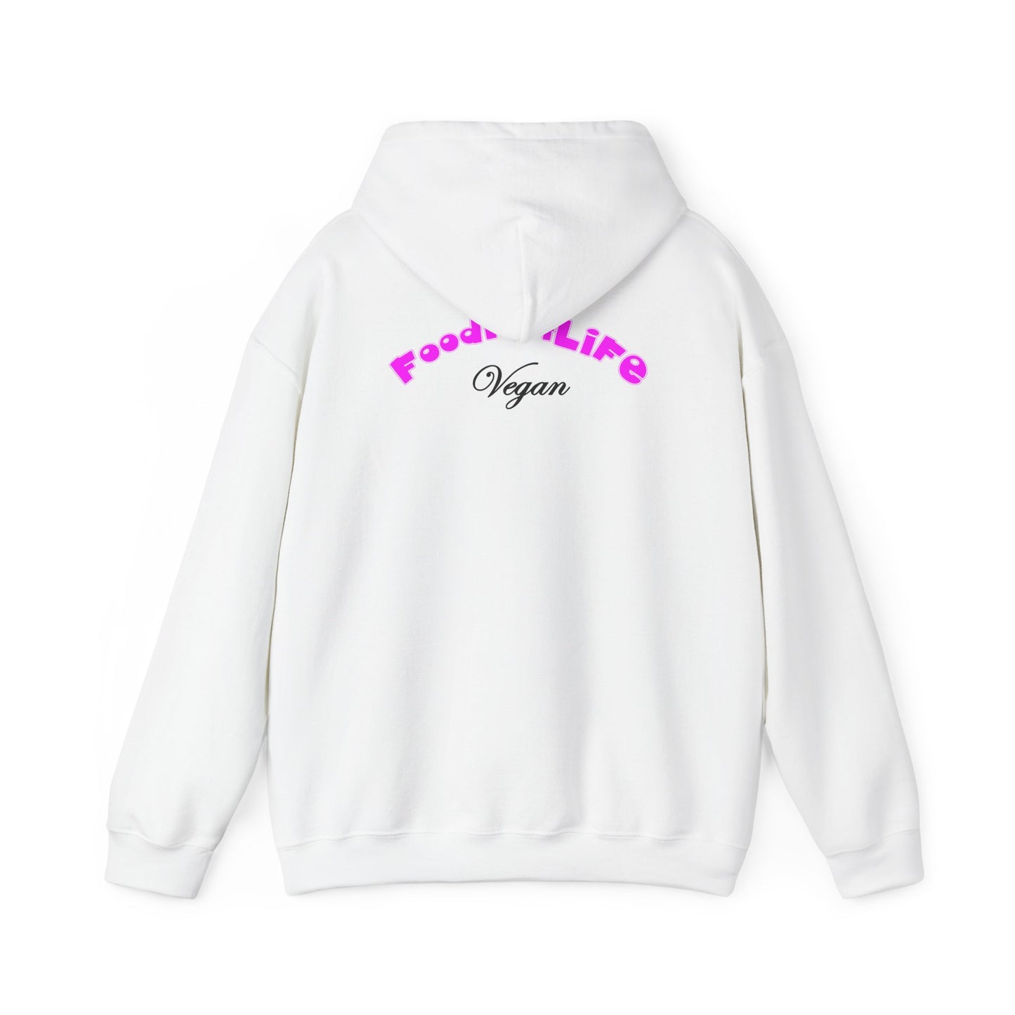 L.O.E.F Foodie 4Life Vegan Hoodie (Fuchsia)