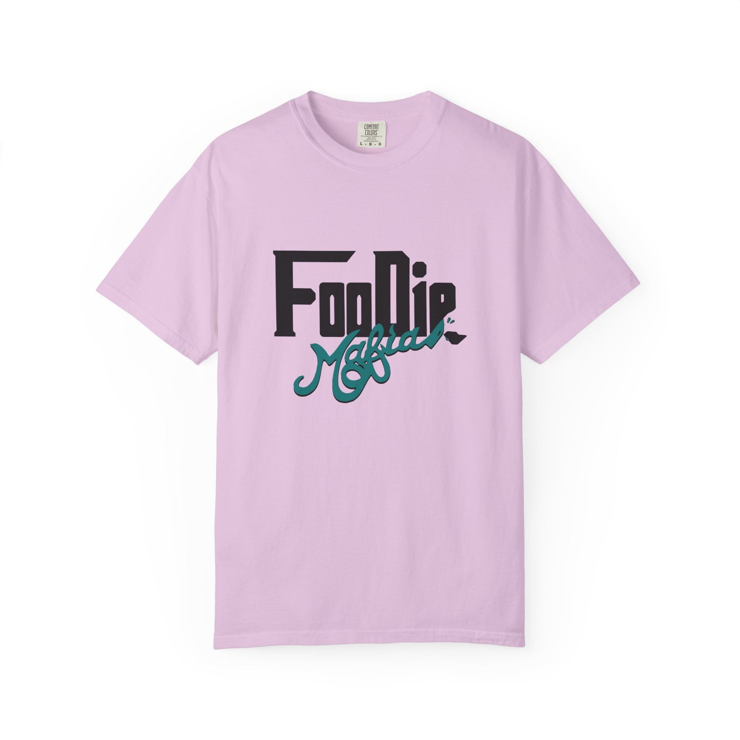 L.O.E.F Foodie Mafia Unisex Tee shirt (Teal)