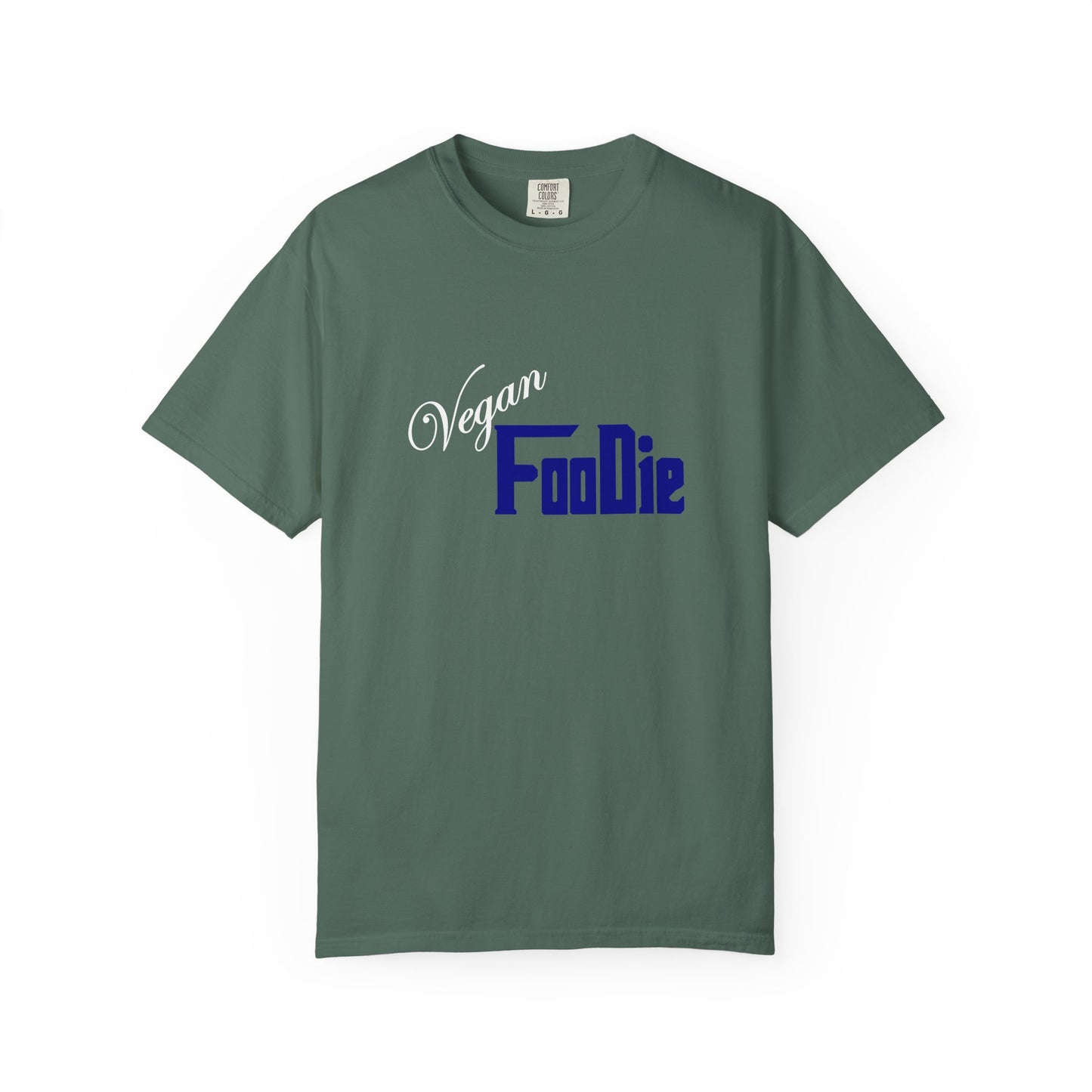 L.O.E.F Unisex Vegan Foodie Tee Shirt (Dark Blue)