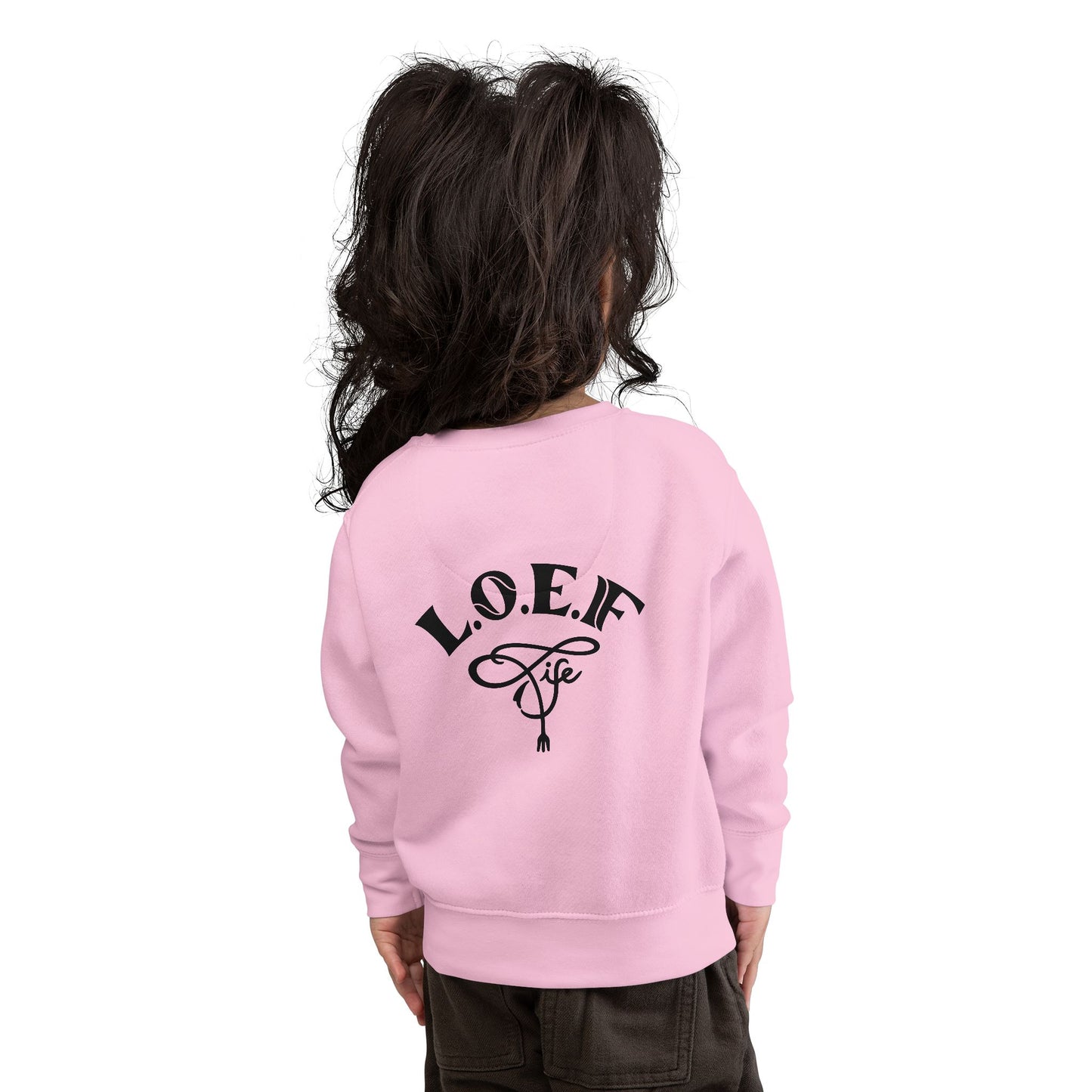 L.O.E.F Foodie 4Life Baby Sweatshirt  (Dark Blue)