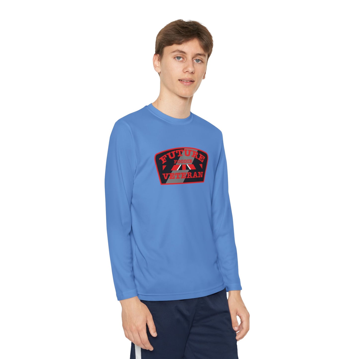 L.O.E.F Future Foodie Veteran Youth Long Sleeve Tee (Red)