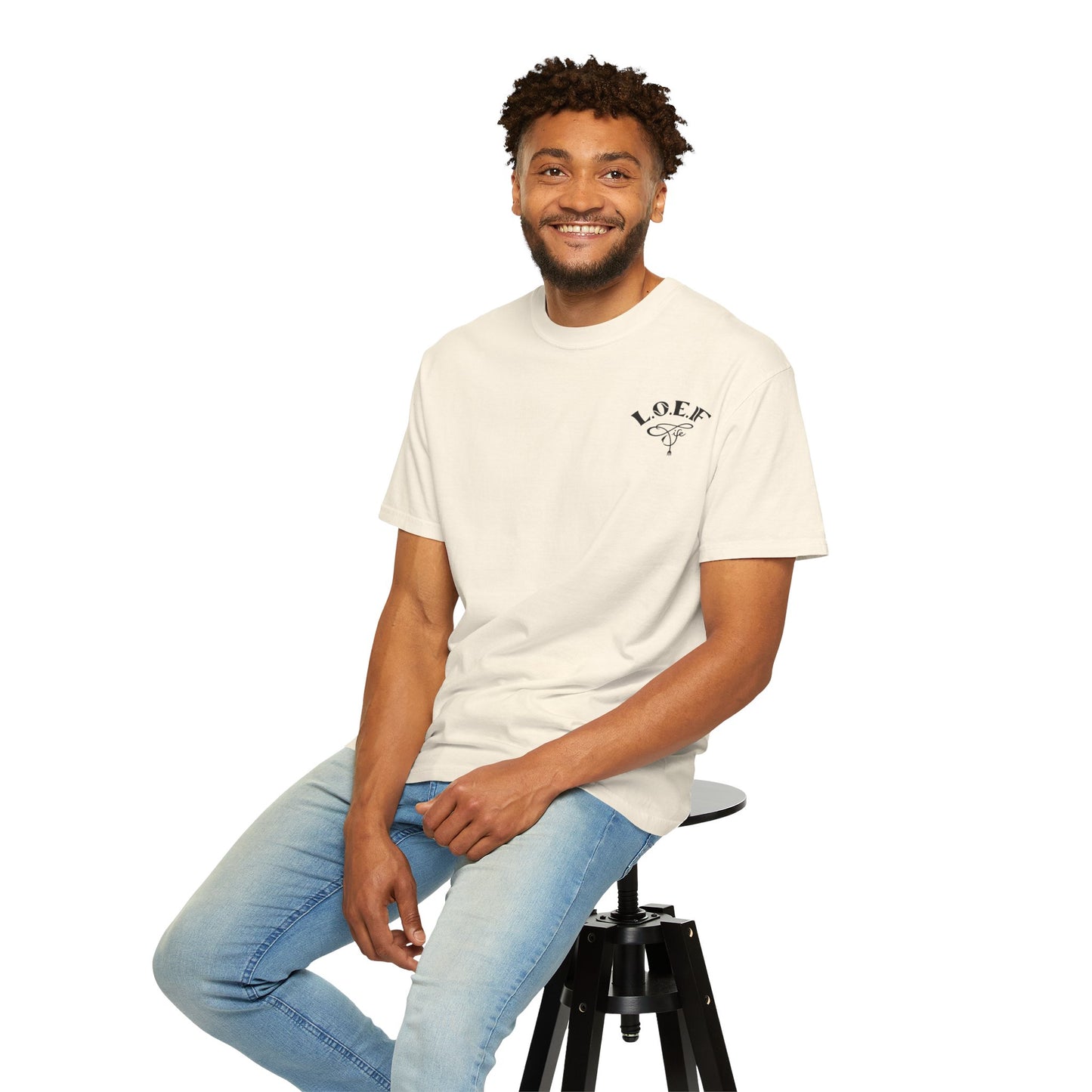L.O.E.F Foodie 4Life Certified Unisex Tee Shirt (Black)
