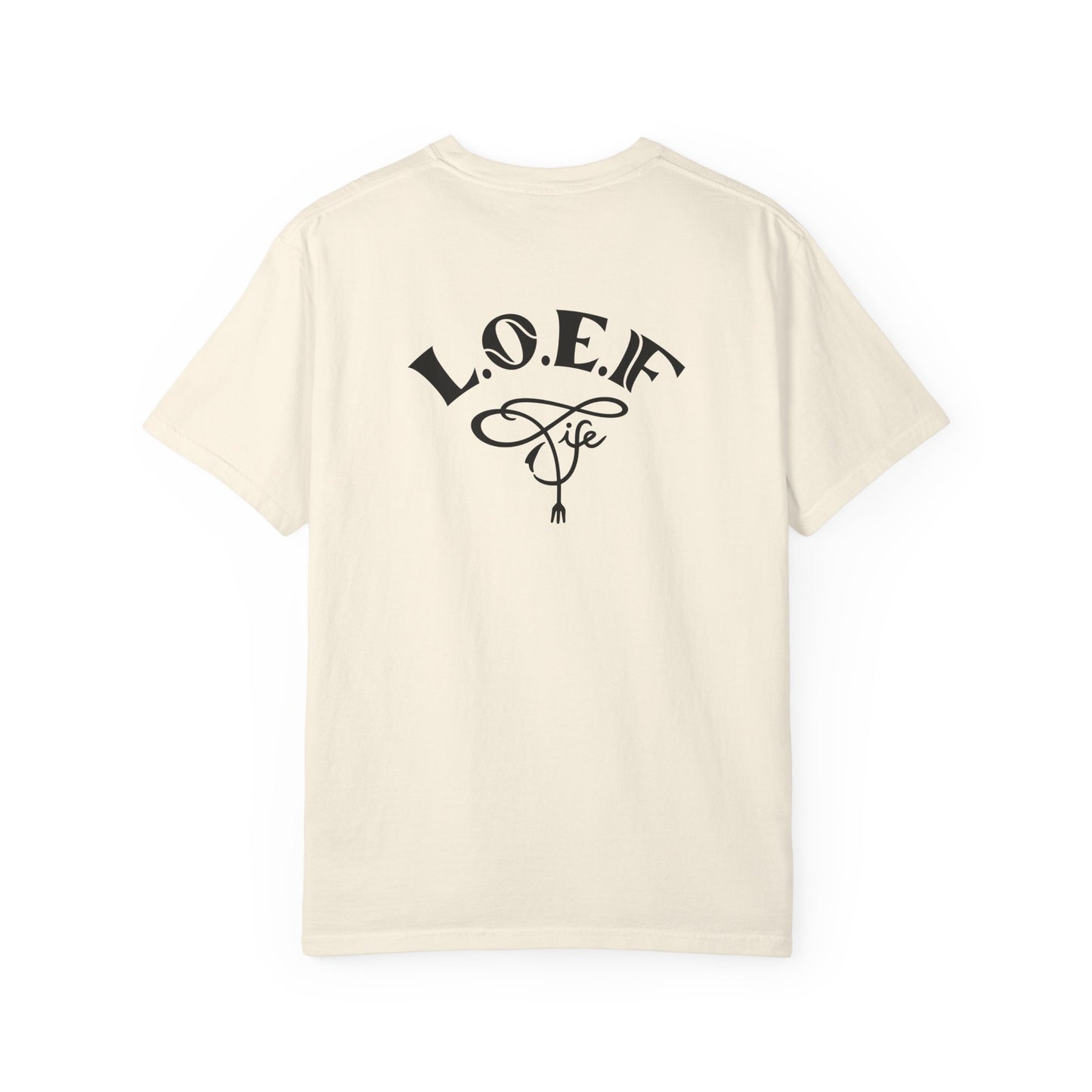 L.O.E.F Foodie Unisex Tee Shirt (Dark Yellow)