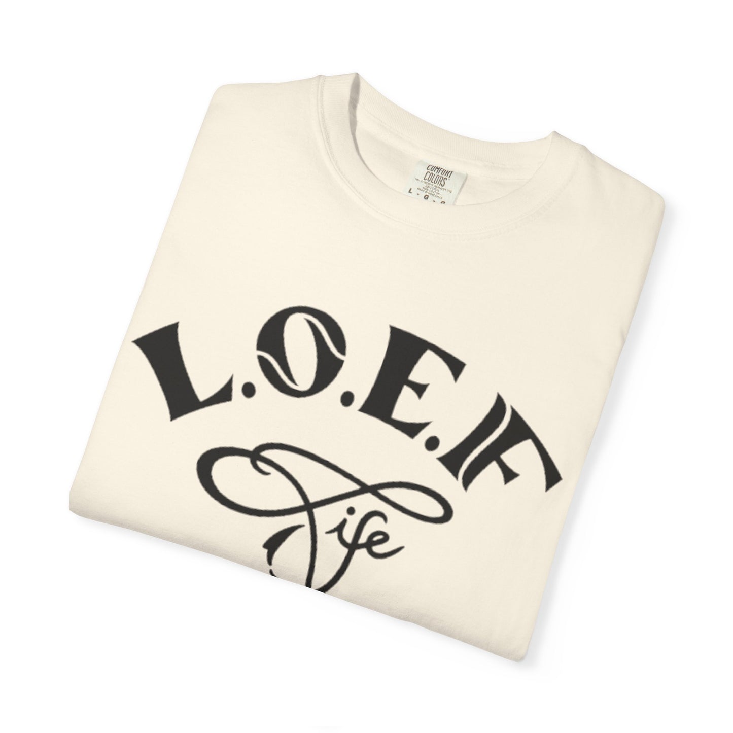 L.O.E.F Life Unisex Tee Shirt (Black)