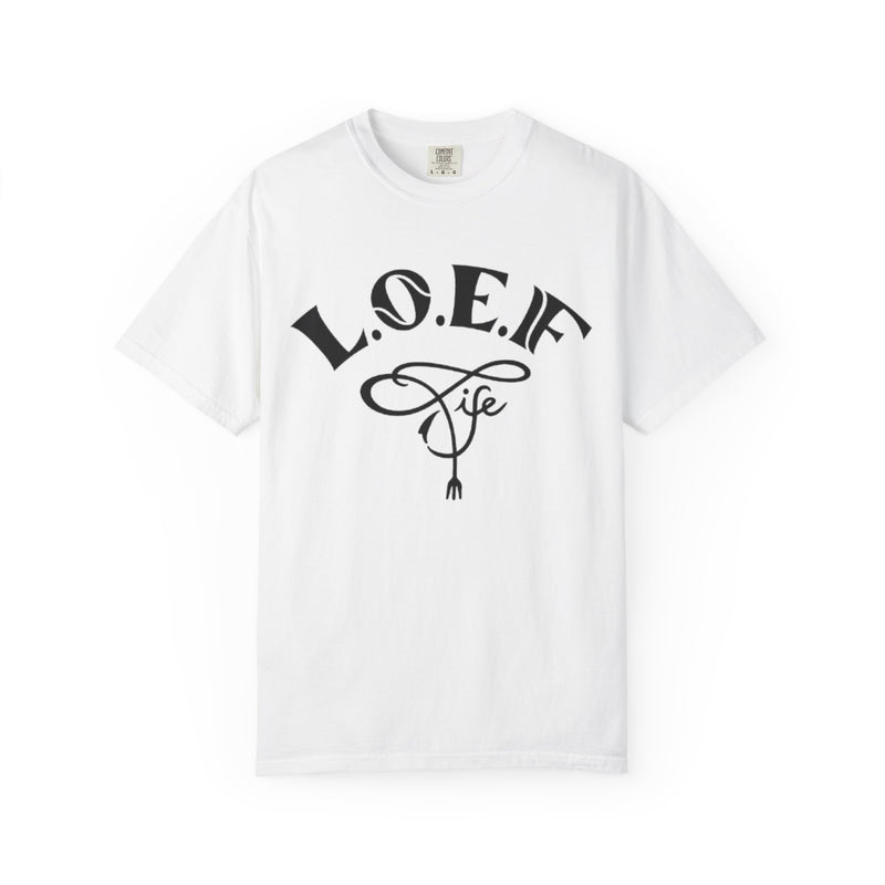 L.O.E.F Life Unisex Tee Shirt (Black)