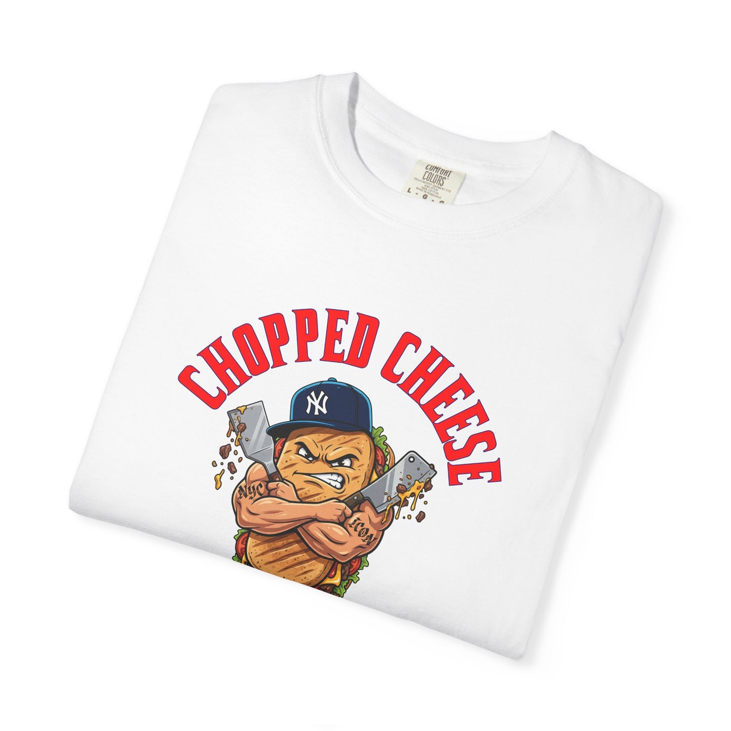 L.O.E.F Mafia Chopped Cheese Unisex Tee Shirt (Red)