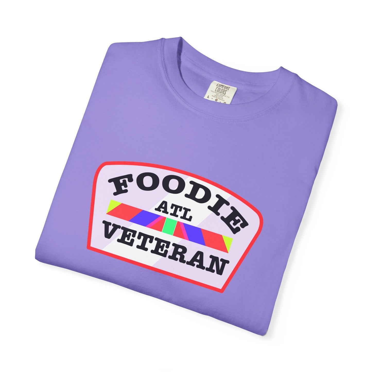 L.O.E.F Foodie Veteran ATL Unisex Tee Shirt (Soft Pink)