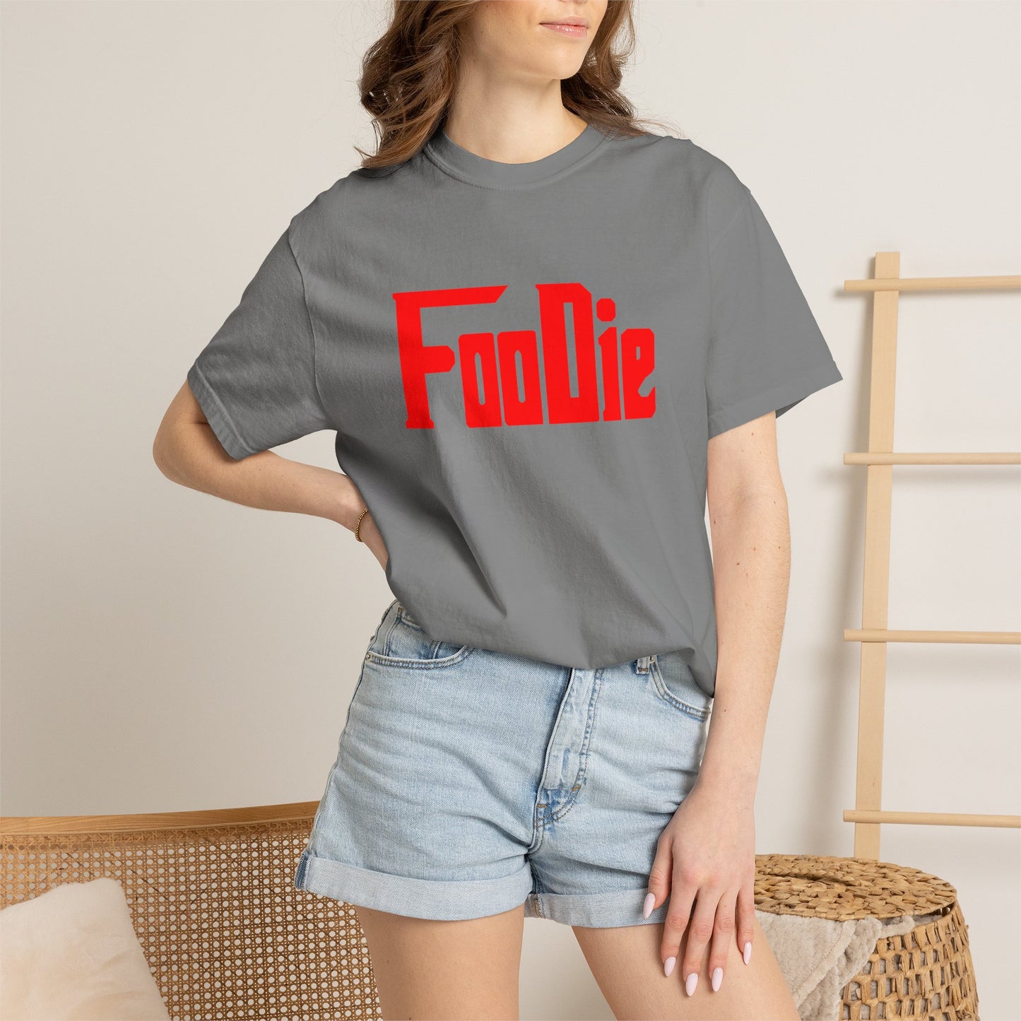 L.O.E.F Foodie Unisex Tee Shirt (Fiery Red)