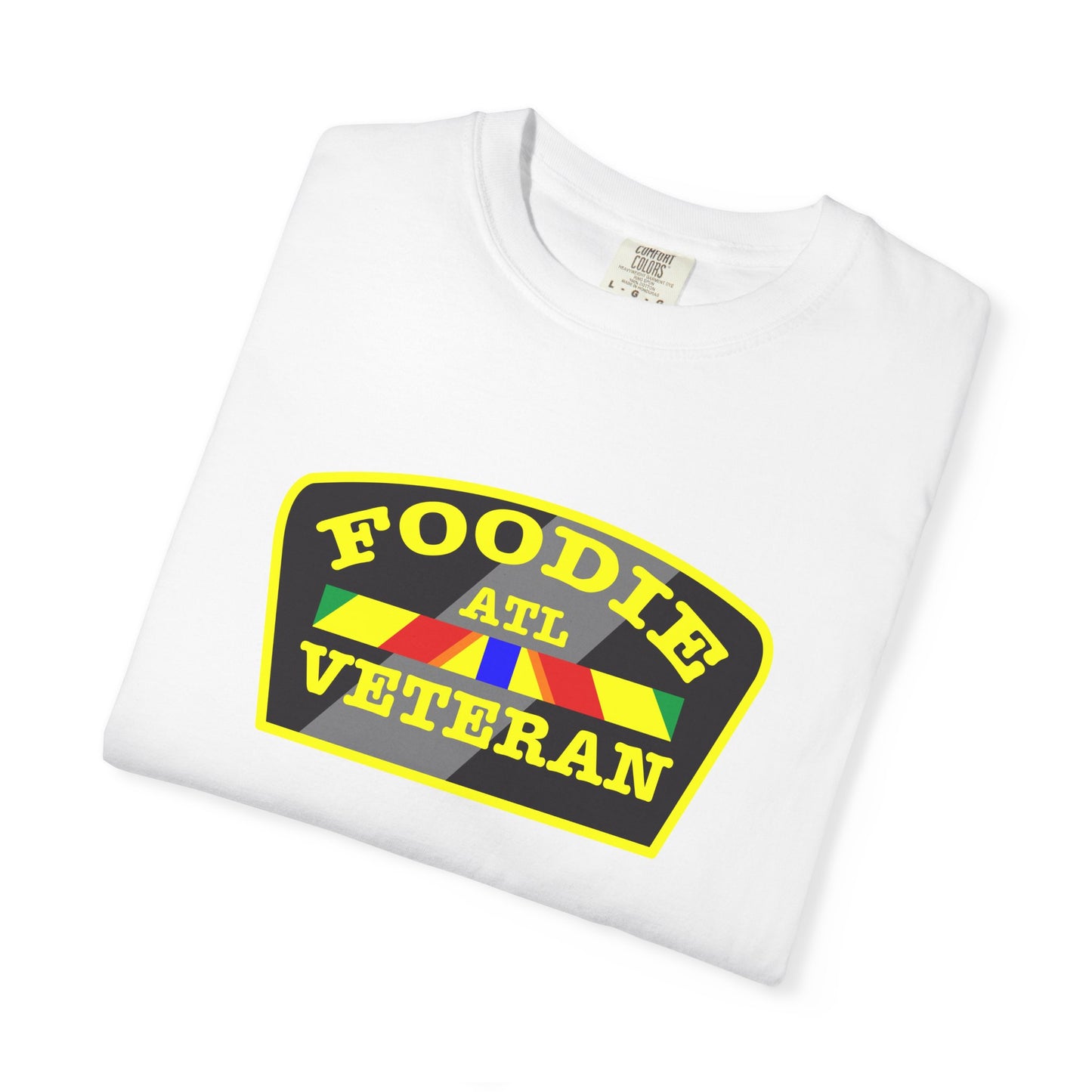 L.O.E.F Foodie Veteran ATL Unisex Tee Shirt (Yellow)