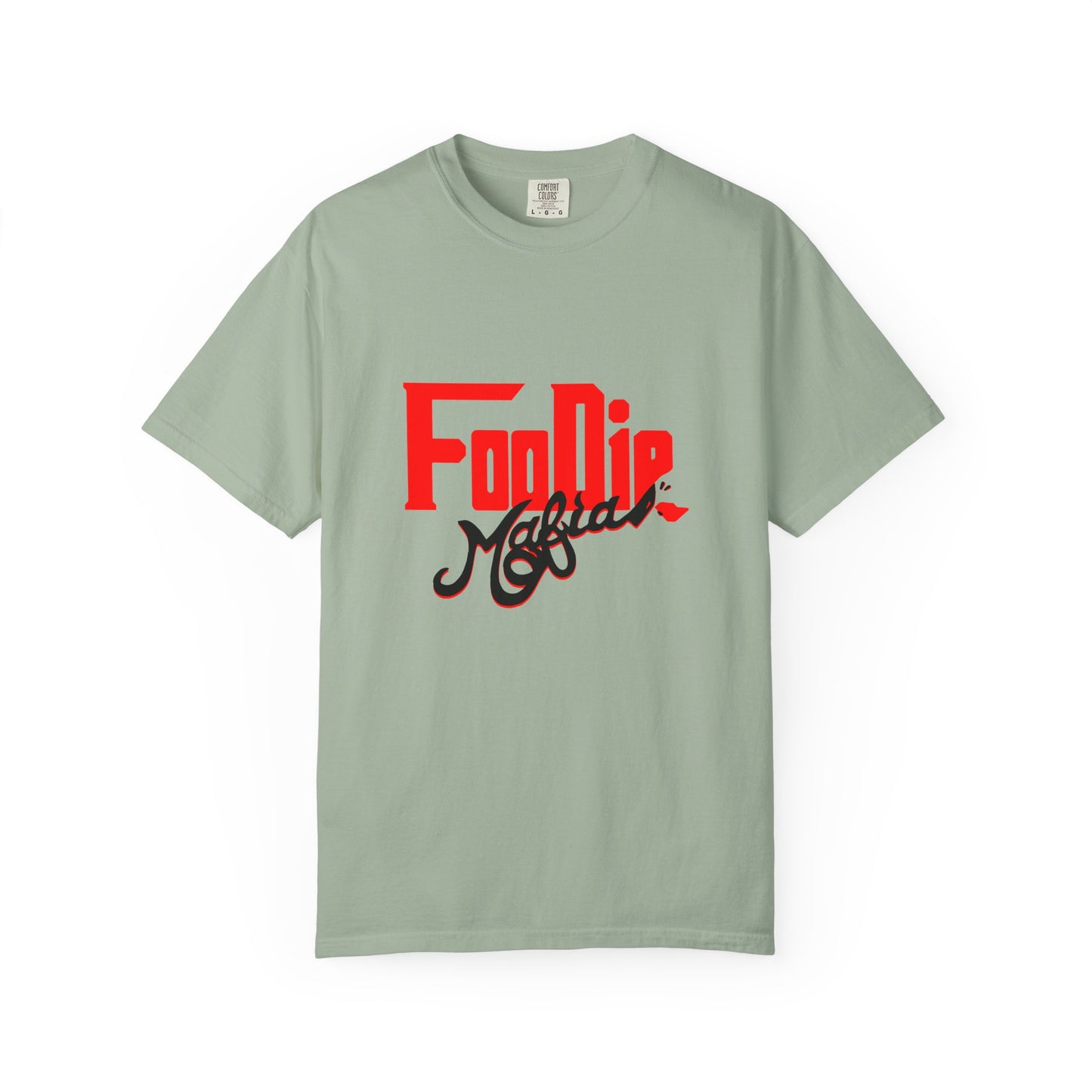 L.O.E.F Red Foodie Mafia Unisex Tee shirt (Black)
