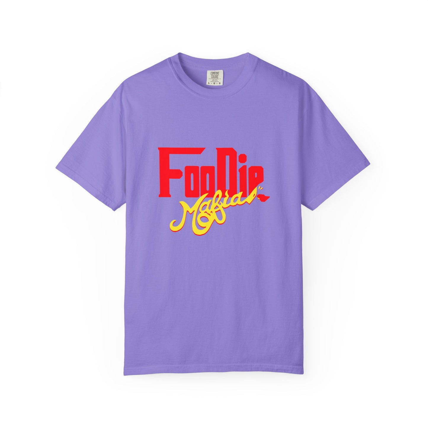 L.O.E.F Red Foodie Mafia Unisex Tee shirt (Bright Yellow)