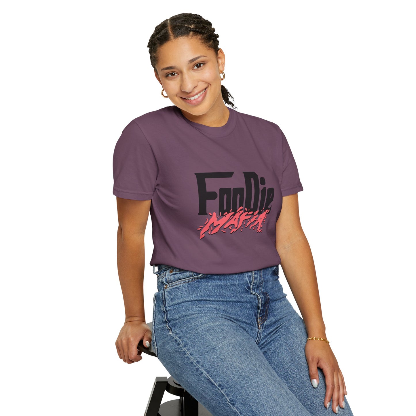 L.O.E.F Foodie Mafia Tee Shirt (Rust)