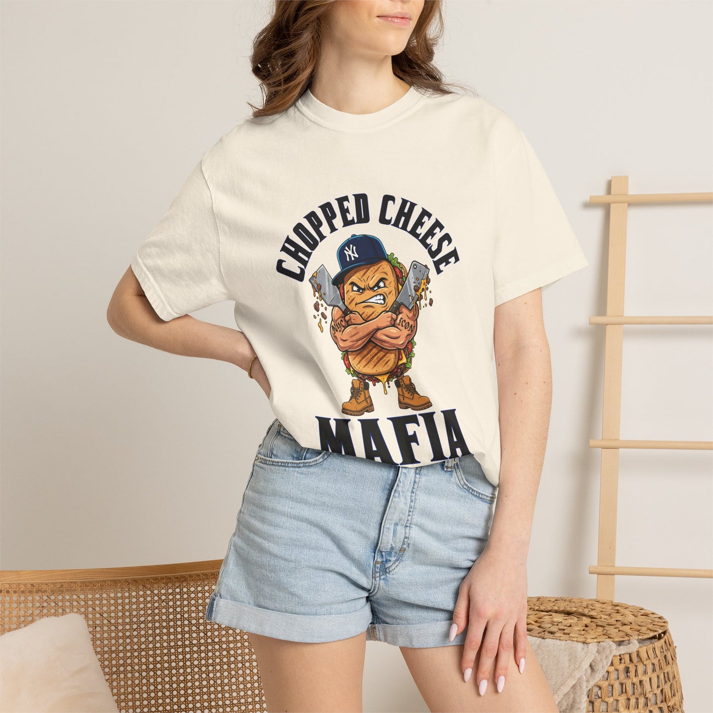 L.O.E.F Chopped Cheese Mafia Unisex Tee Shirt