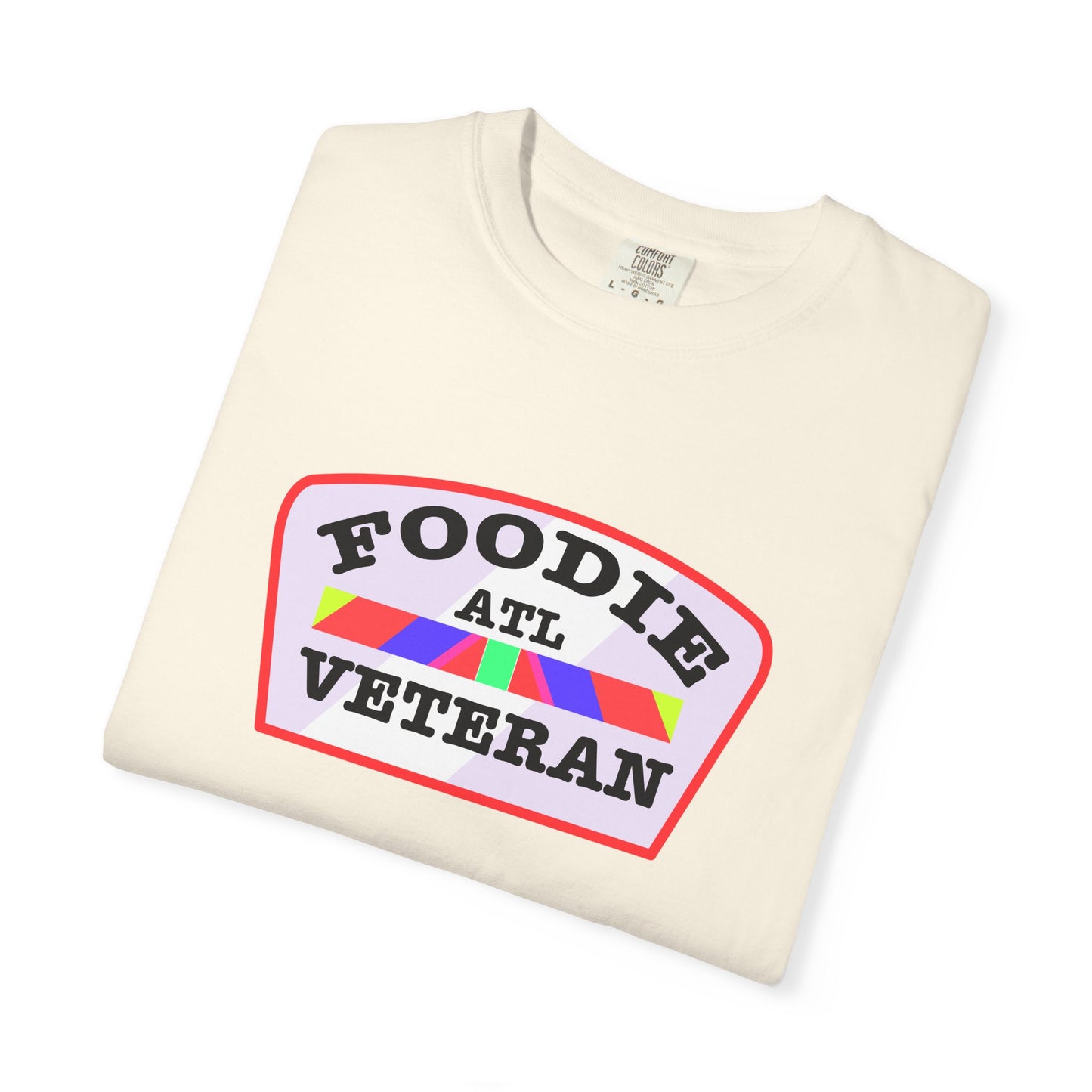 L.O.E.F Foodie Veteran ATL Unisex Tee Shirt (Soft Pink)