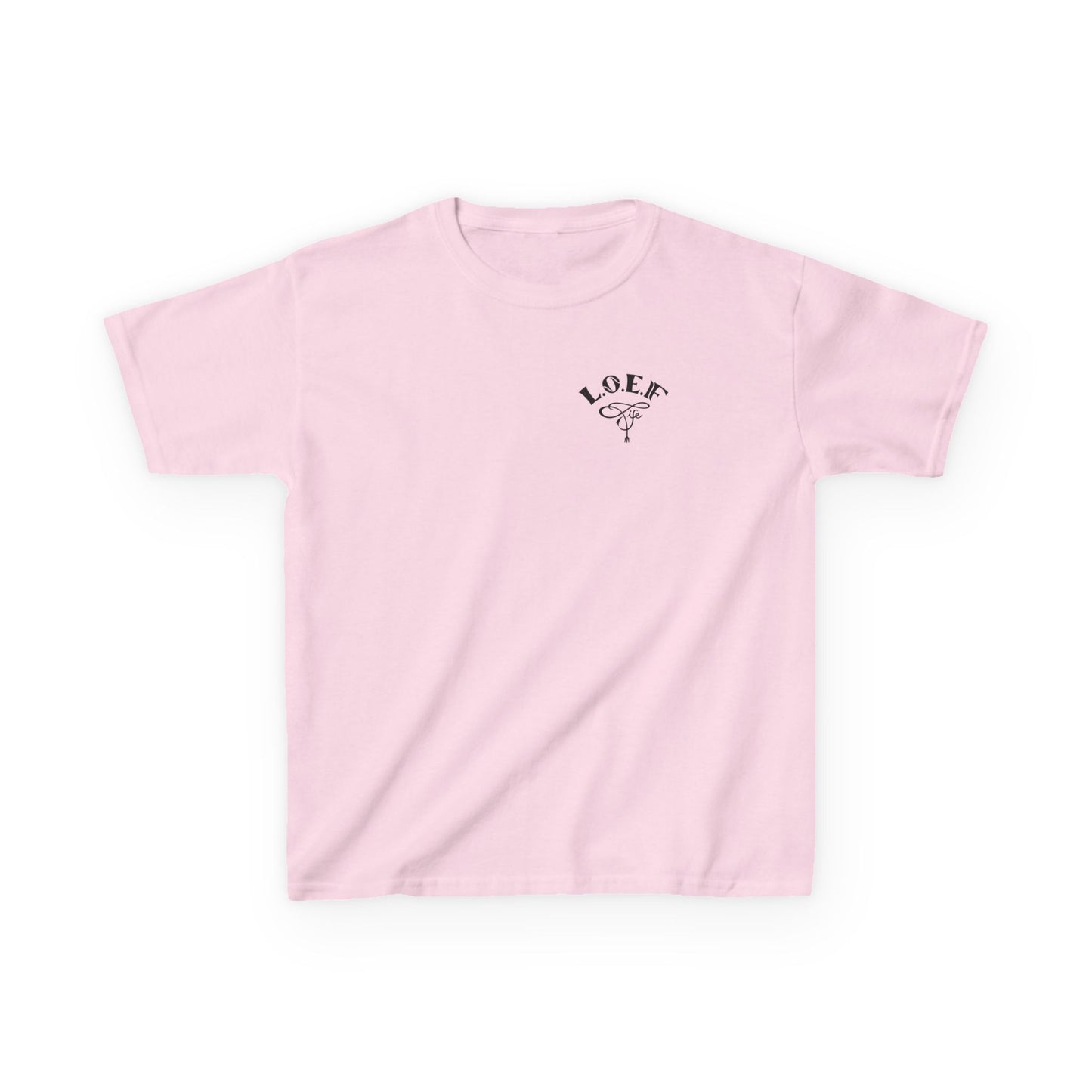 L.O.E.F Foodie 4Life Young Tee Shirt  (Black)