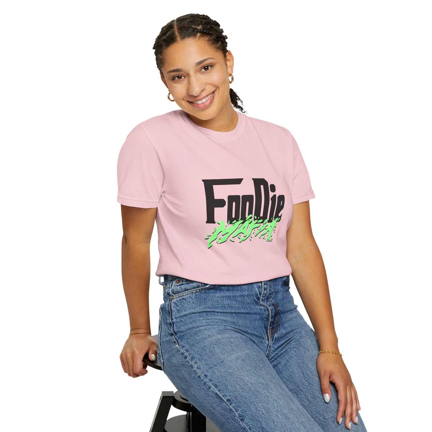 L.O.E.F Foodie Mafia Tee Shirt (Mint Green)