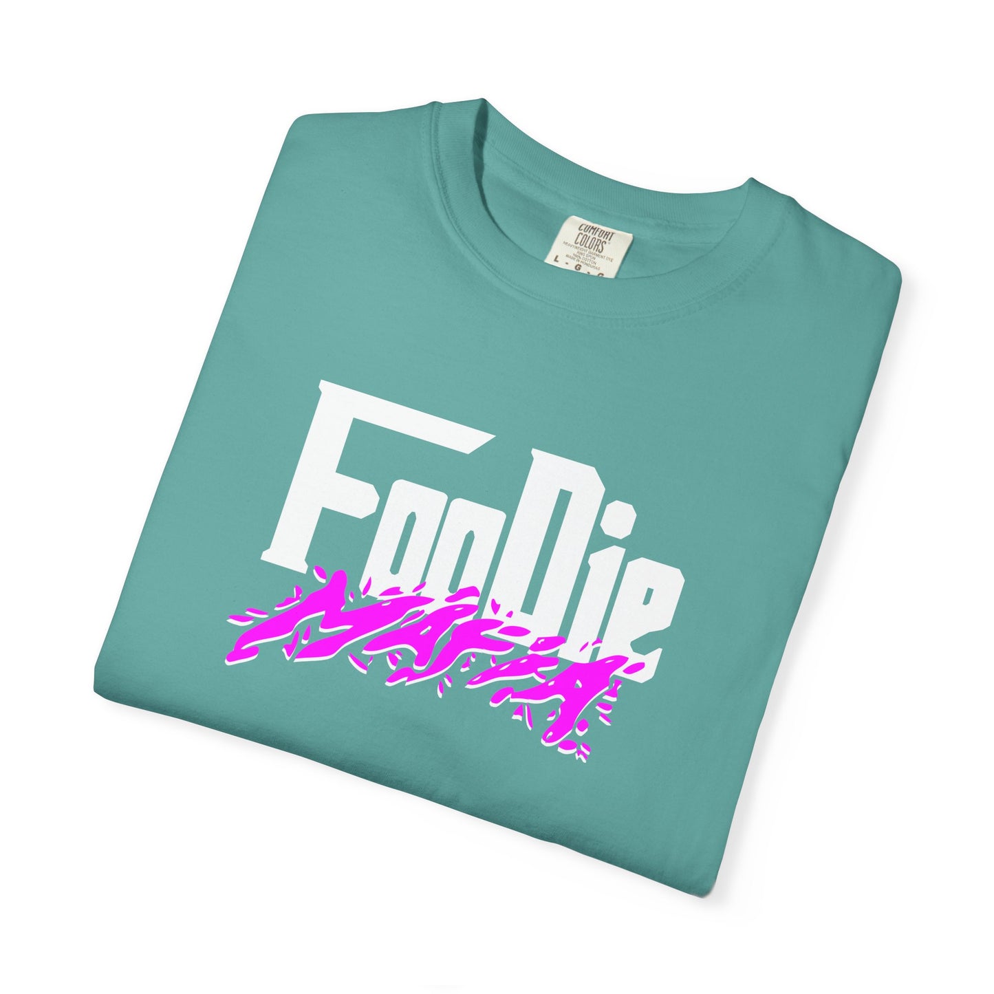 L.O.E.F Foodie Mafia Unisex Tee Shirt  (Purple)