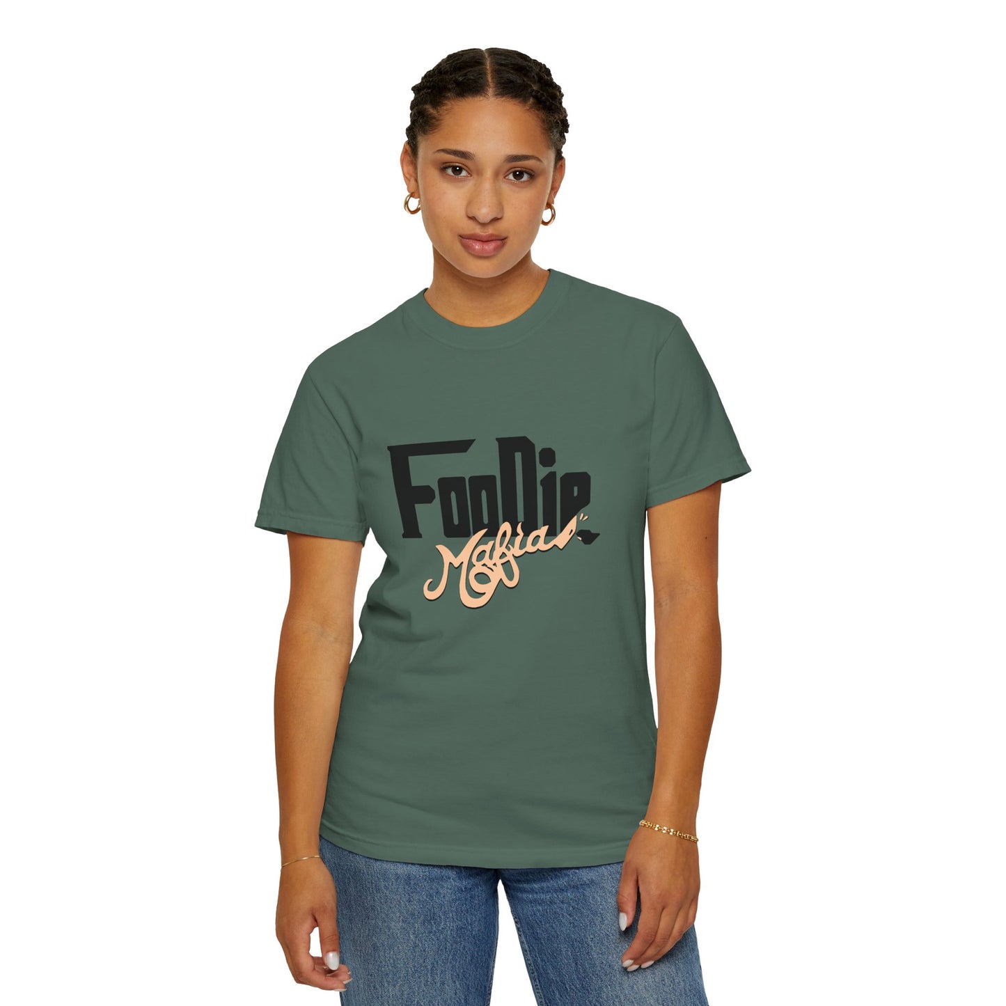 L.O.E.F Foodie Mafia Unisex Tee Shirt (Soft Yellow)