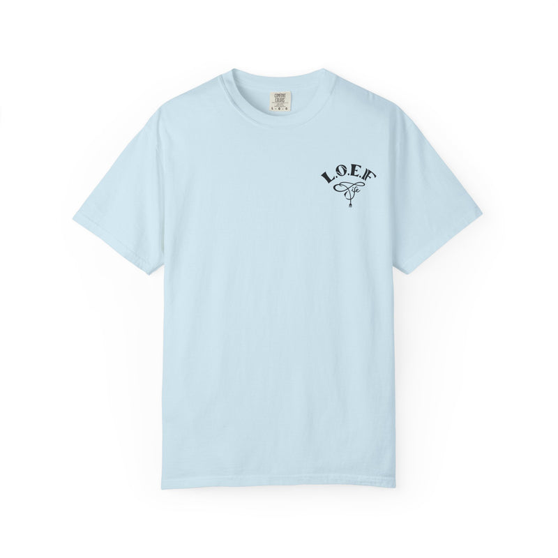 L.O.E.F Foodie 4Life Certified Unisex Tee Shirt (Black)