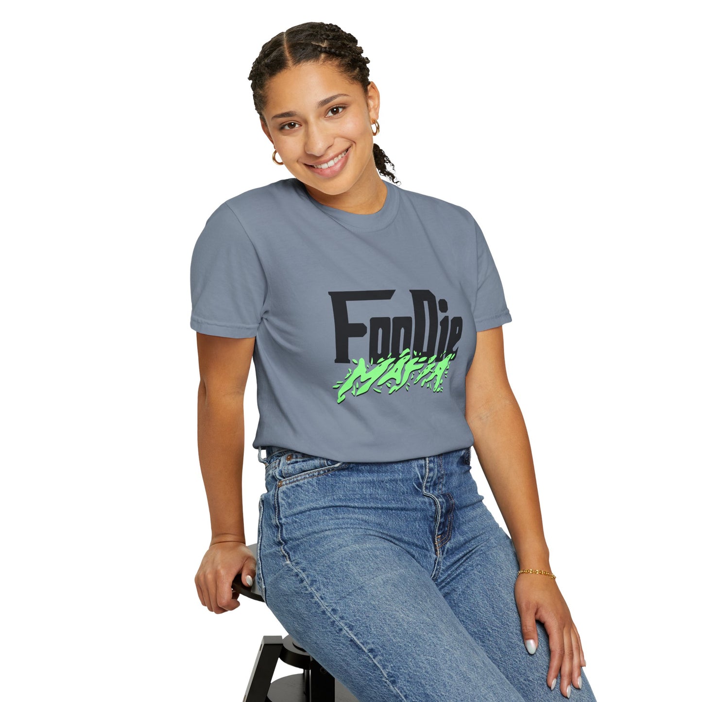L.O.E.F Foodie Mafia Tee Shirt (Mint Green)