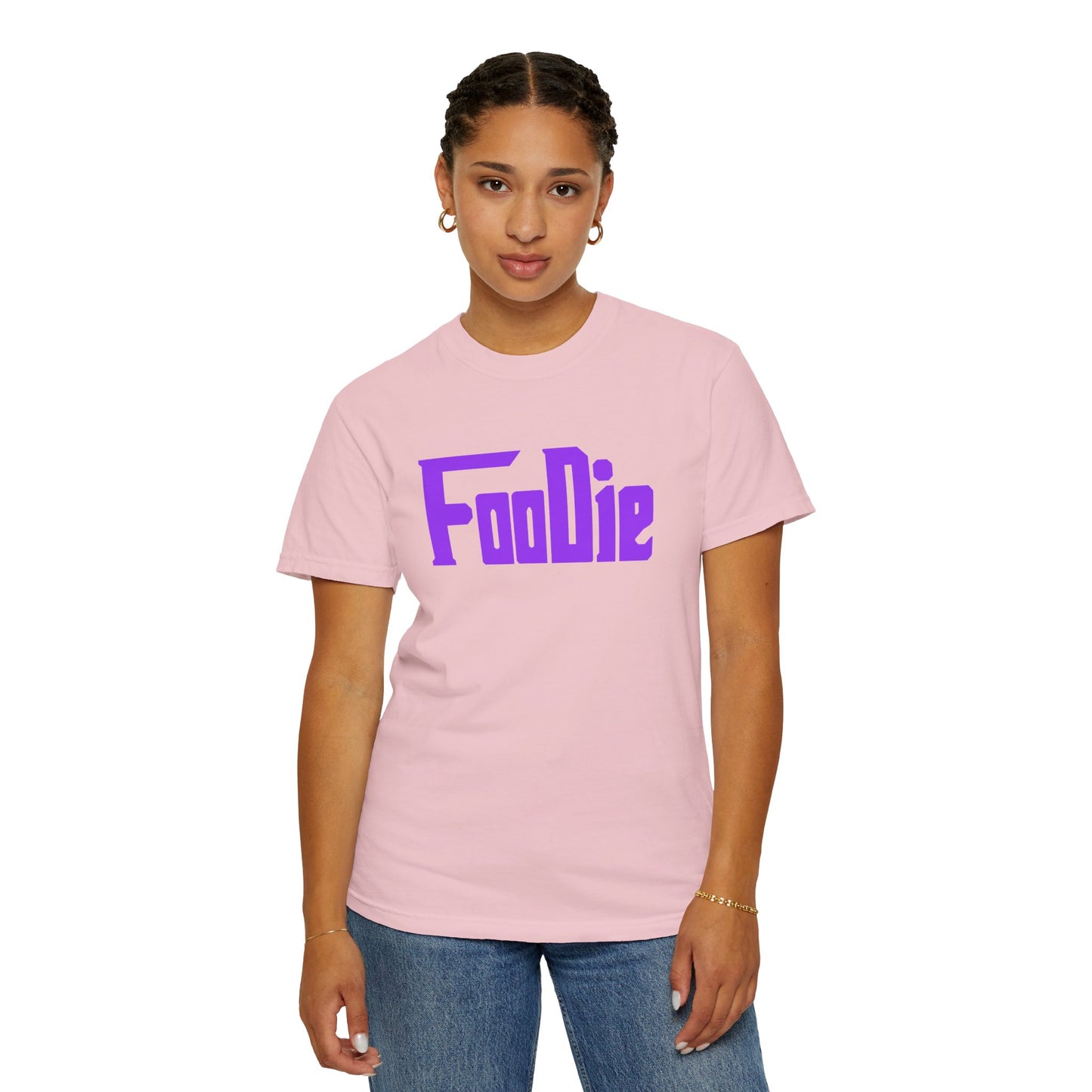 LO.E.F Foodie Unisex Tee Shirt (Bright Purple)
