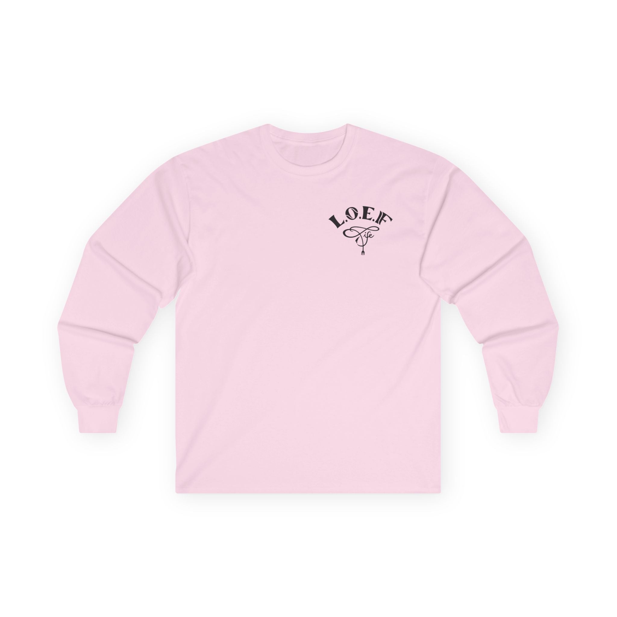 L.O.E.F Foodie 4Life Vegan Long Sleeve Tee (Dark Blue)